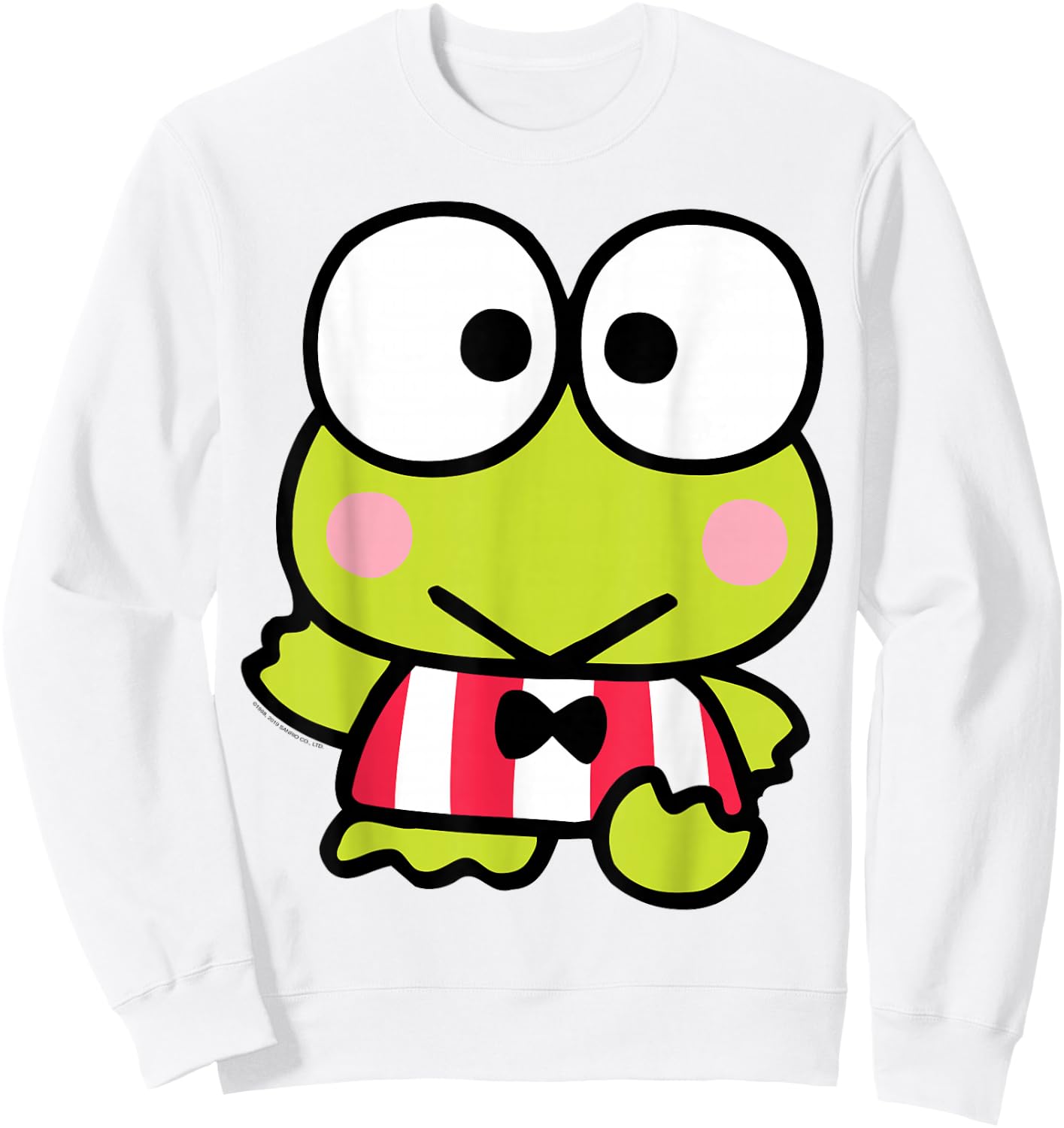 Keroppi Front and Back Shirt Sweatshirt - Sweatshirt | White