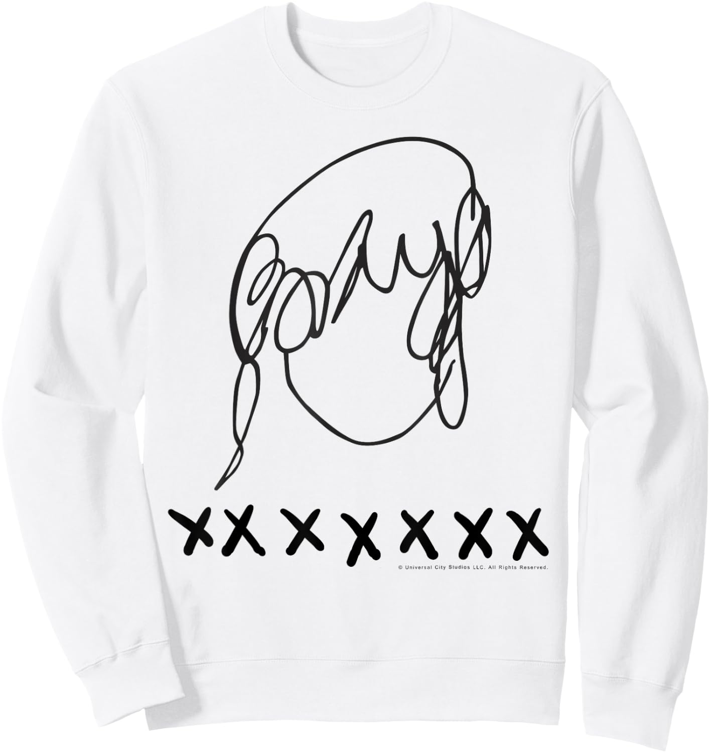 Scott Pilgrim Vs. The World Seven Evil Exes Sweatshirt - Sweatshirt | White
