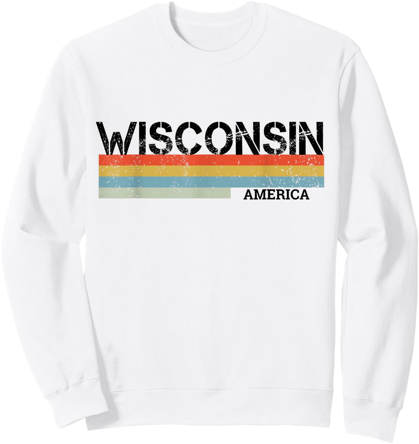 Wisconsin Sweatshirt - Sweatshirt | White