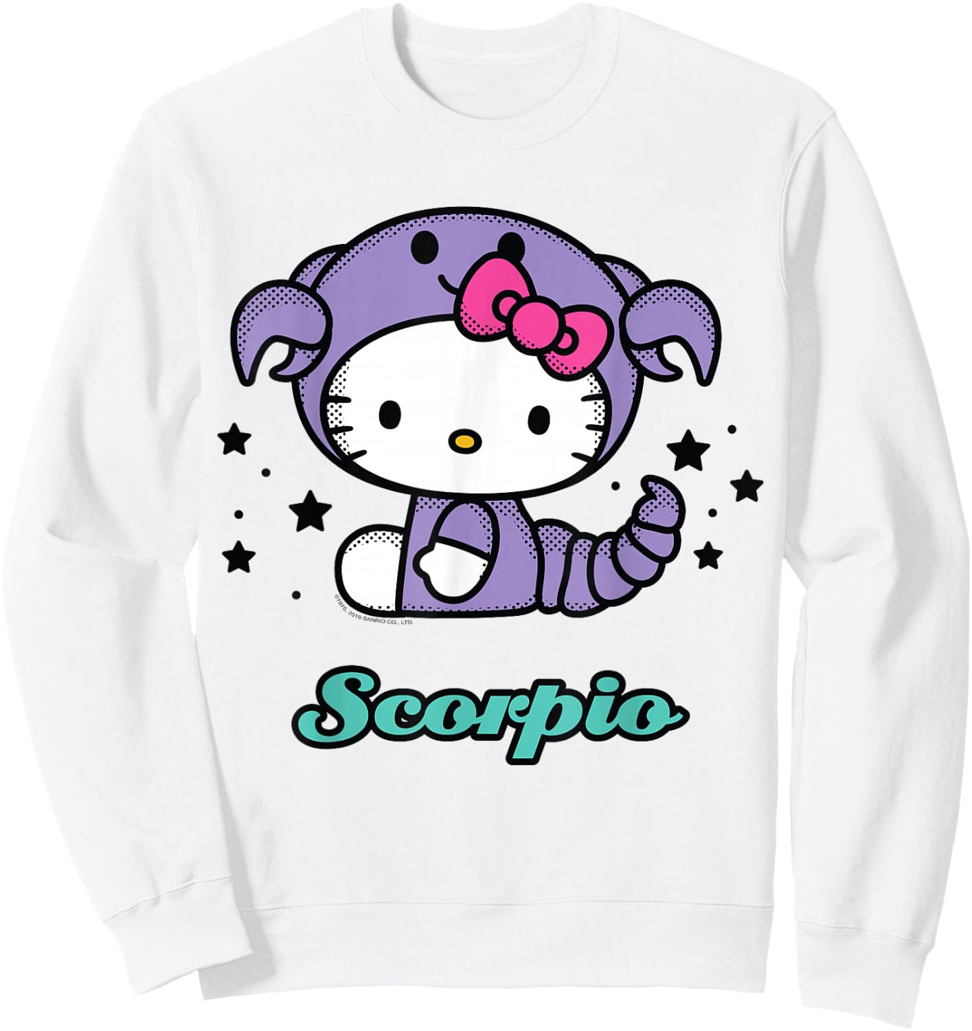 Hello Kitty Zodiac Scorpio Shirt Sweatshirt - Sweatshirt | White