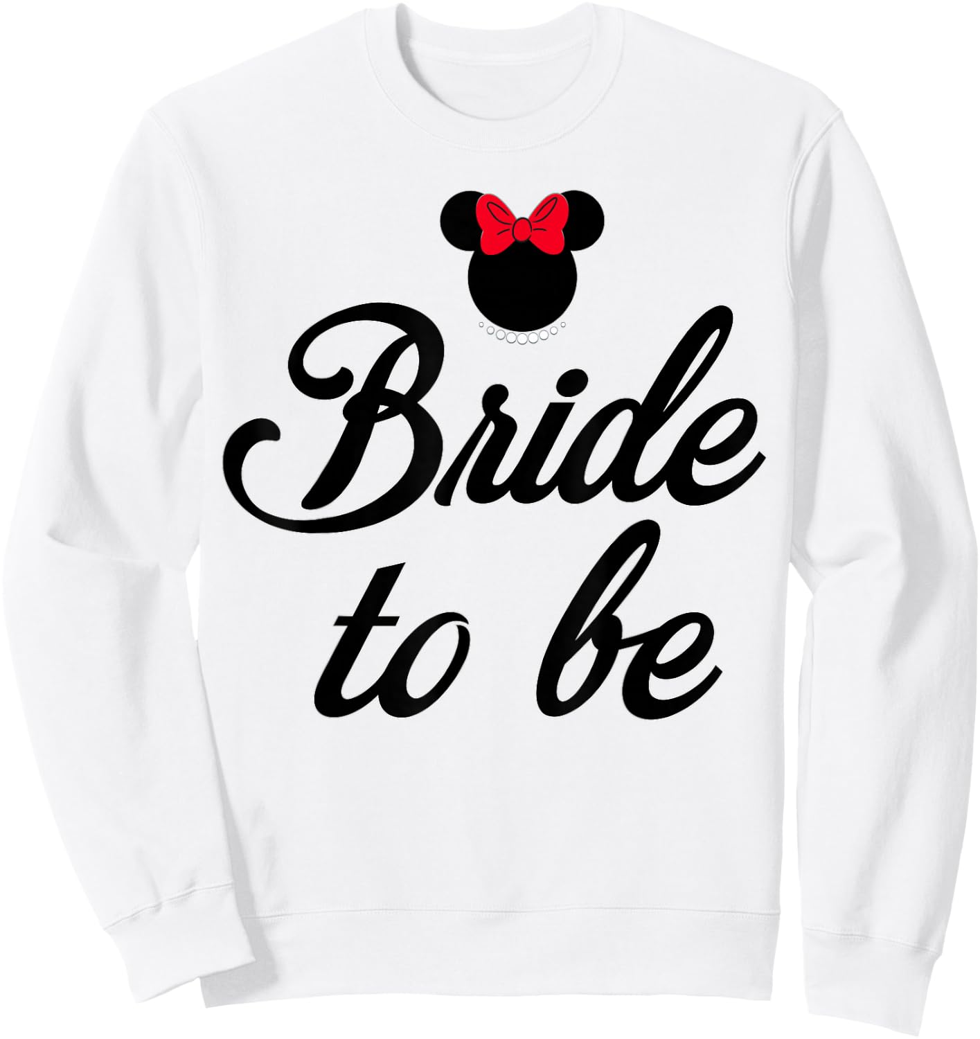 Disney - Bridal Minnie Bride to Be Sweatshirt - Sweatshirt | White
