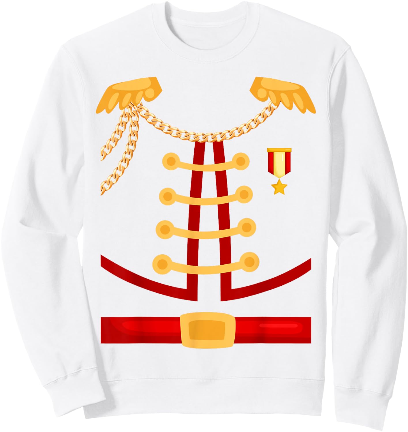 Prince Charming Costume Funny Halloween Kids & Adult Sweatshirt - Sweatshirt | White