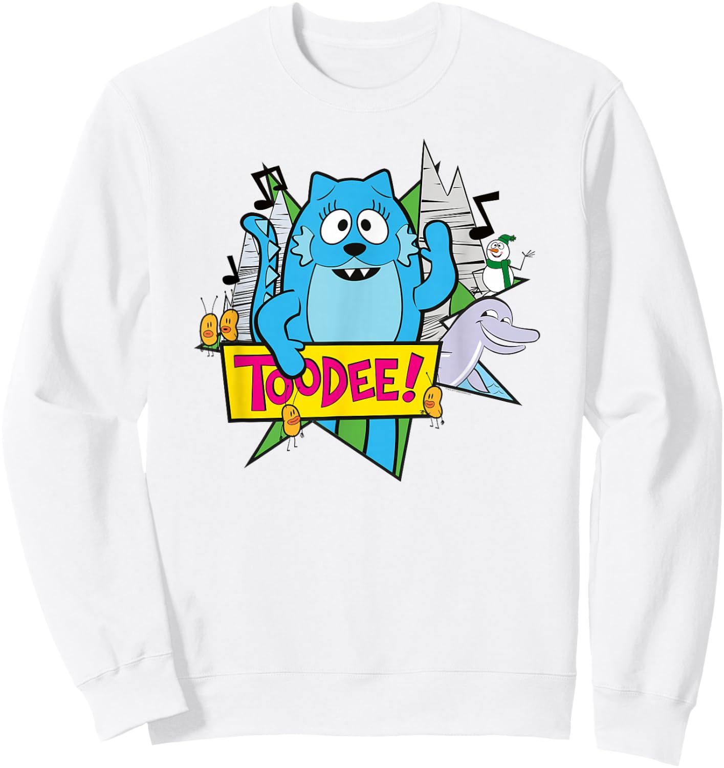 Yo Gabba Gabba - Classic Toodee 01 Sweatshirt - Sweatshirt | White