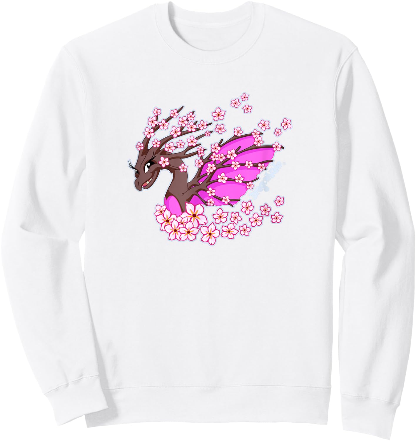 DragonVale: Sakura Dragon Sweatshirt - Sweatshirt | White