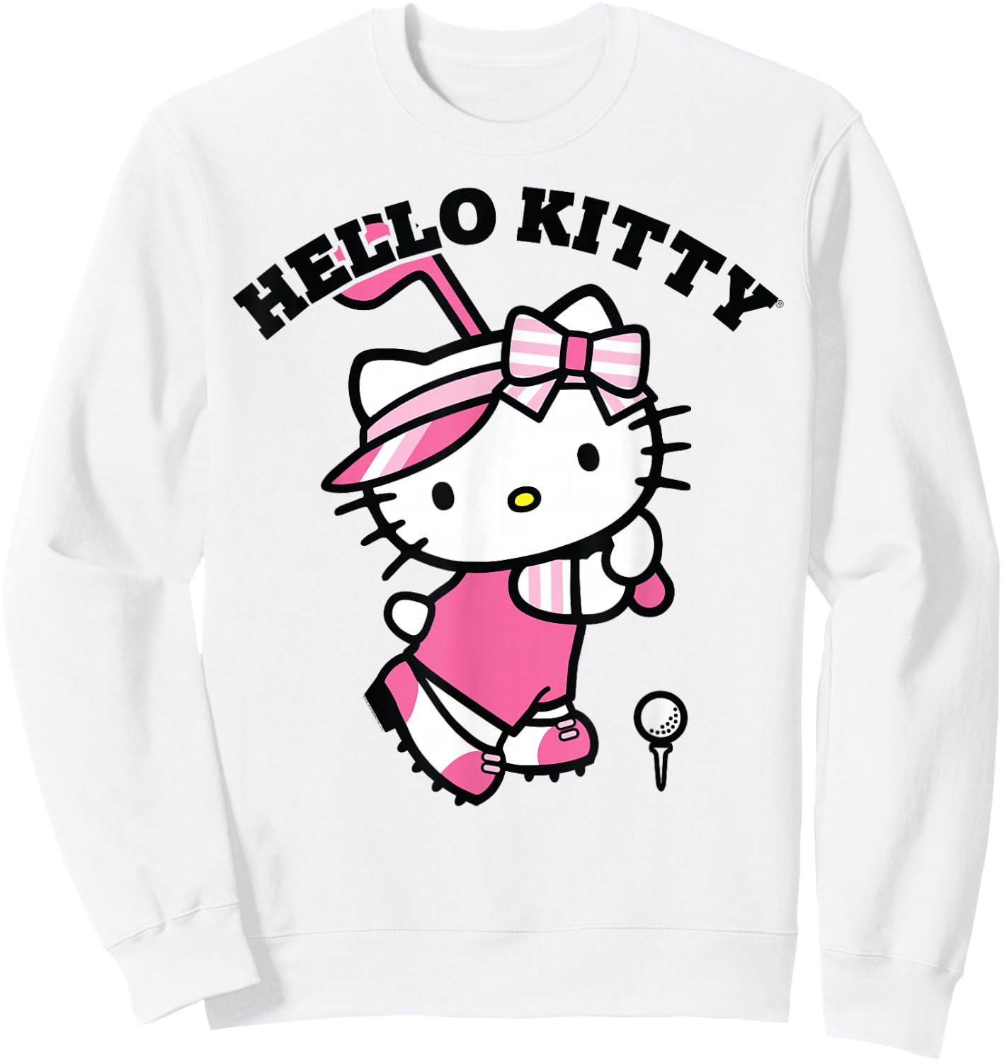 Hello Kitty Golf Sweatshirt - Sweatshirt | White