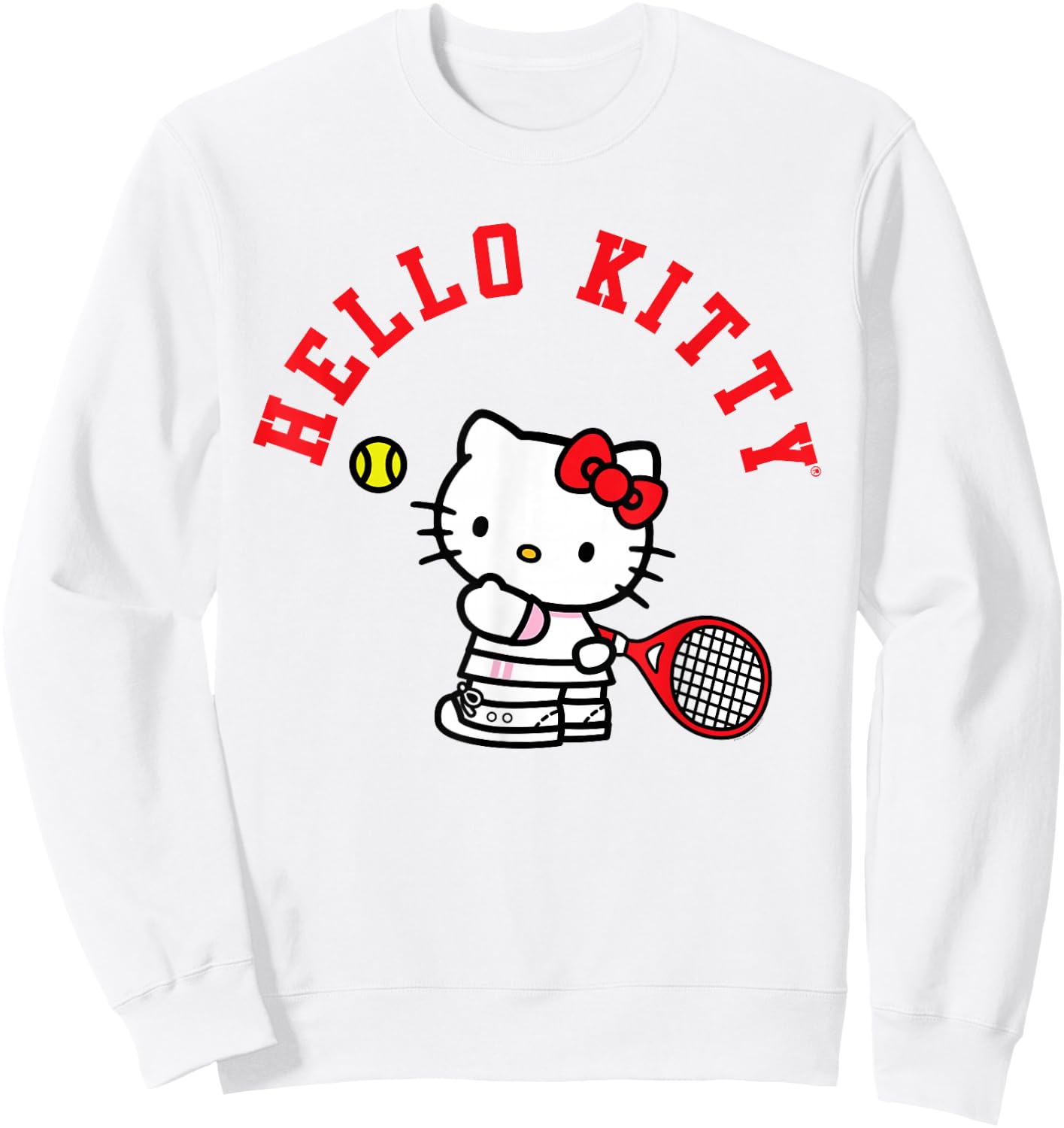 Hello Kitty Tennis Shirt Sweatshirt - Sweatshirt | White