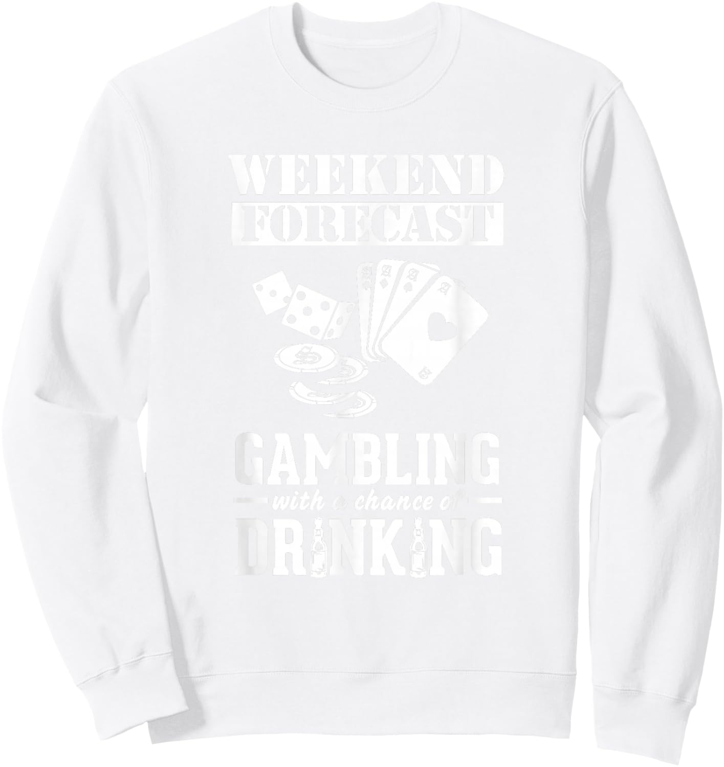 Men's Grey Cotton Polyester Blend Modern Letter Print Short Sleeve Sweatshirt - Sweatshirt | White