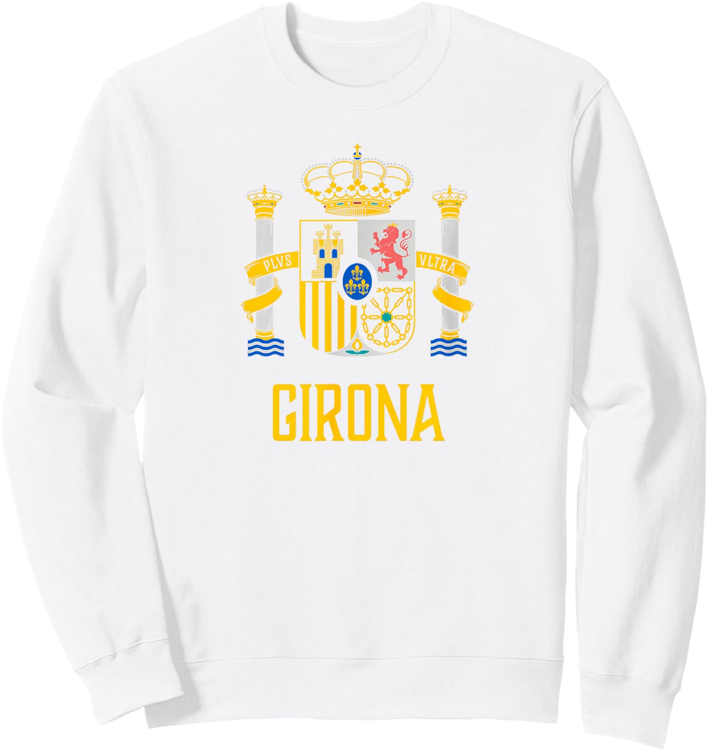 Girona, Spain - Spanish Espana Sweatshirt - Sweatshirt | White