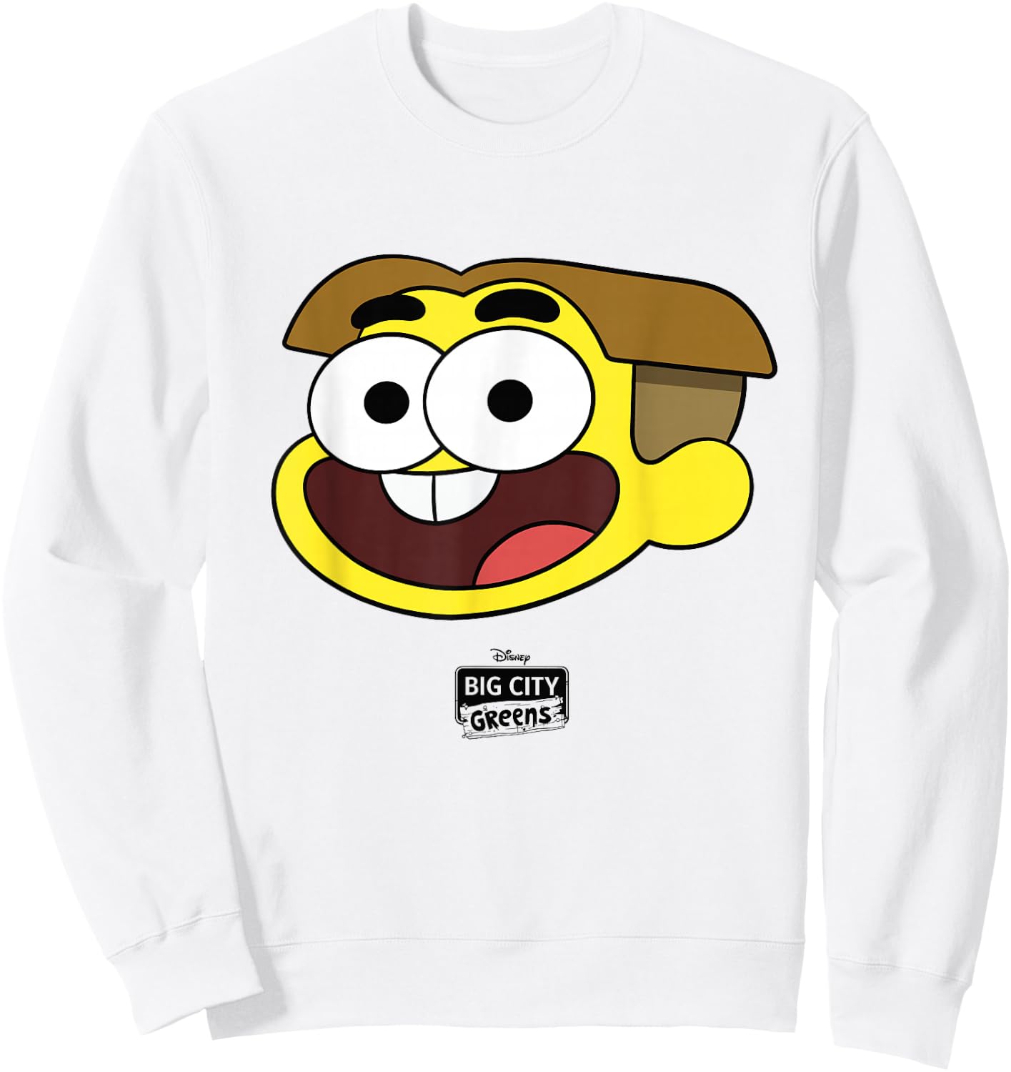 Disney Channel Big City Greens Cricket and Logo Sweatshirt - Sweatshirt | White