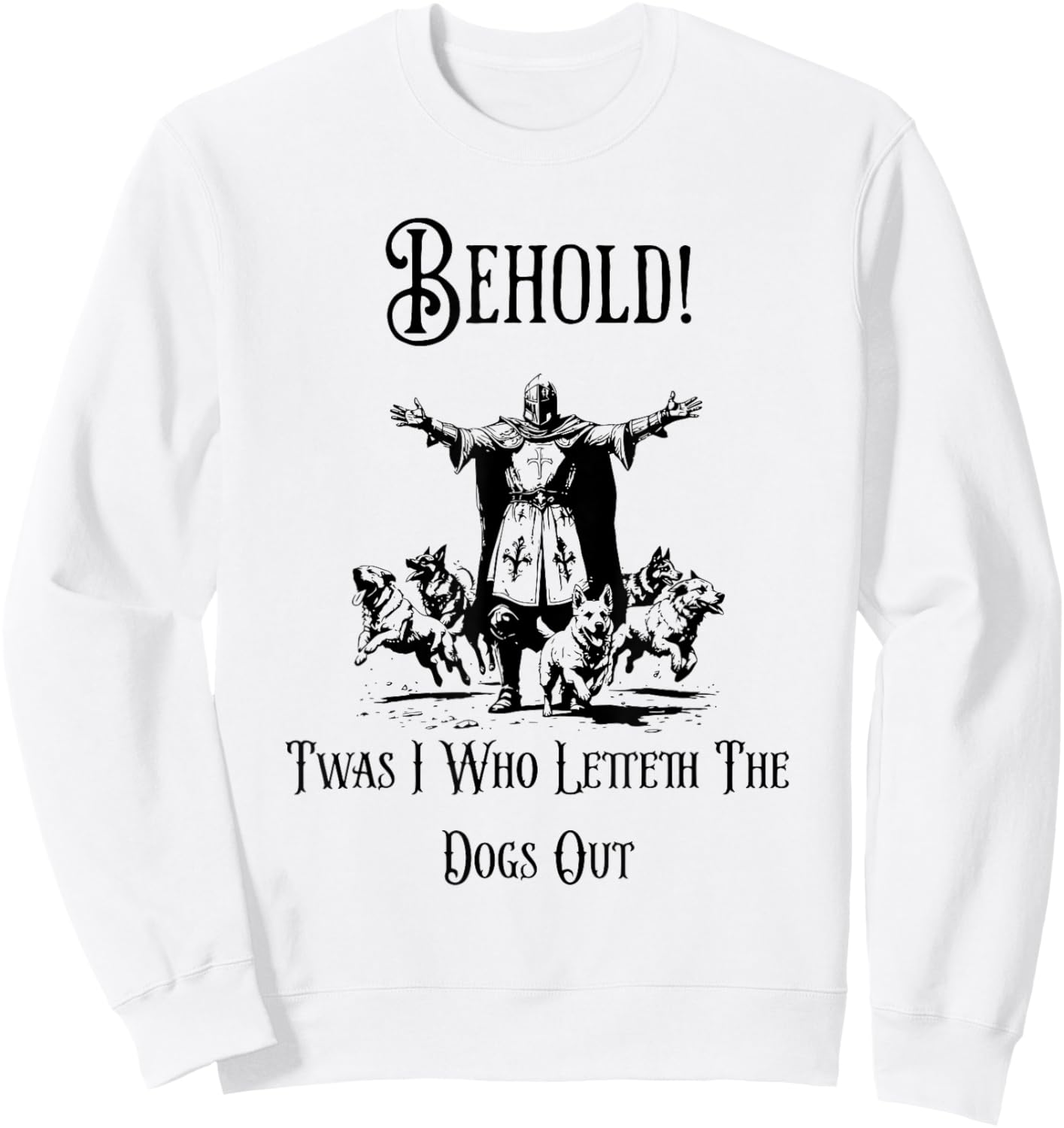 Funny Design Sweatshirt - Sweatshirt | White