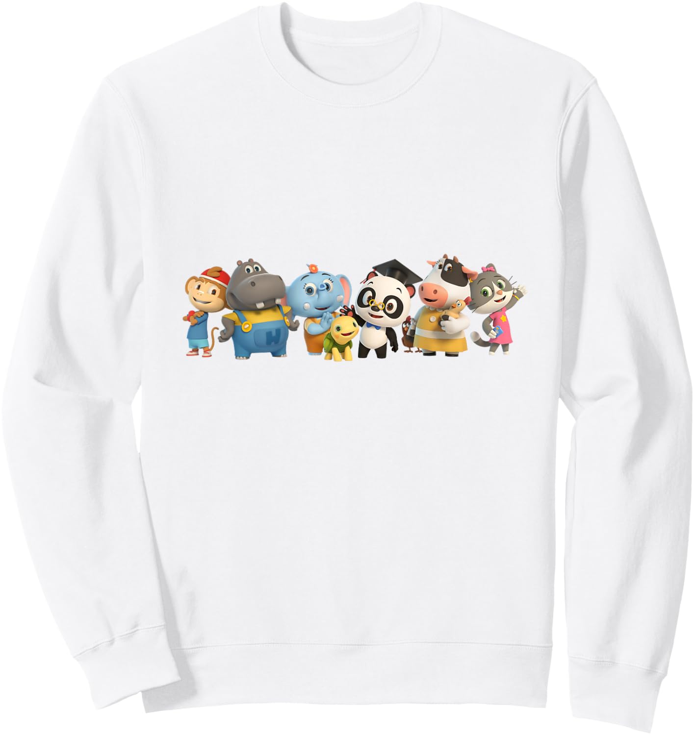 Dr. Panda & Friends Official Sweatshirt - Sweatshirt | White