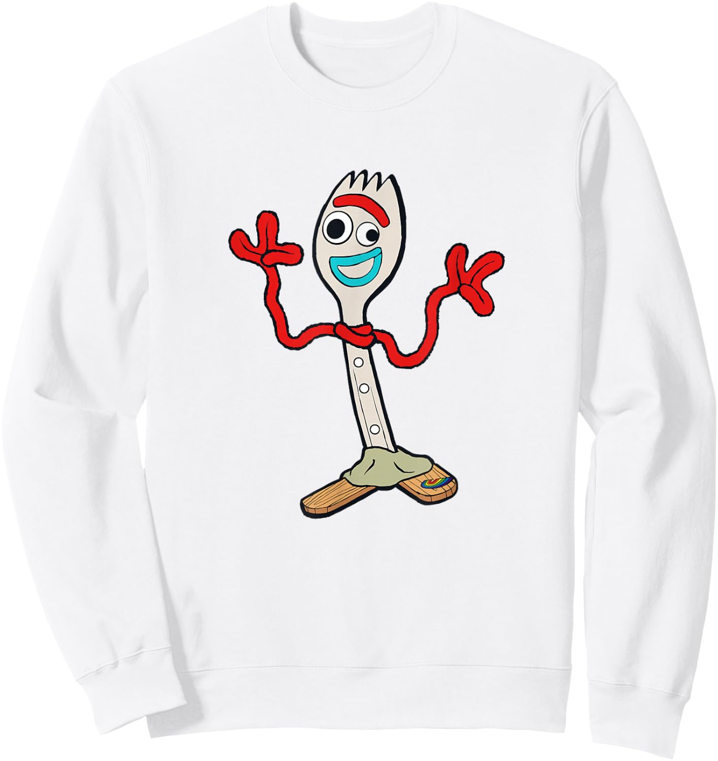 Disney Pixar Toy Story 4 Forky Sweatshirt - Sweatshirt | White
