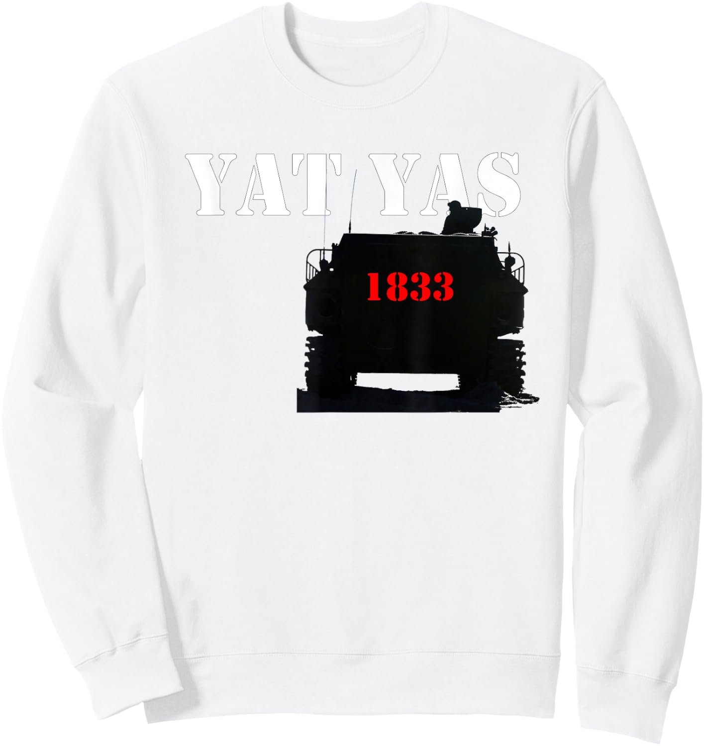 YAT YAS Shirt MOS 1833 AAV Crewman Sweatshirt - Sweatshirt | White