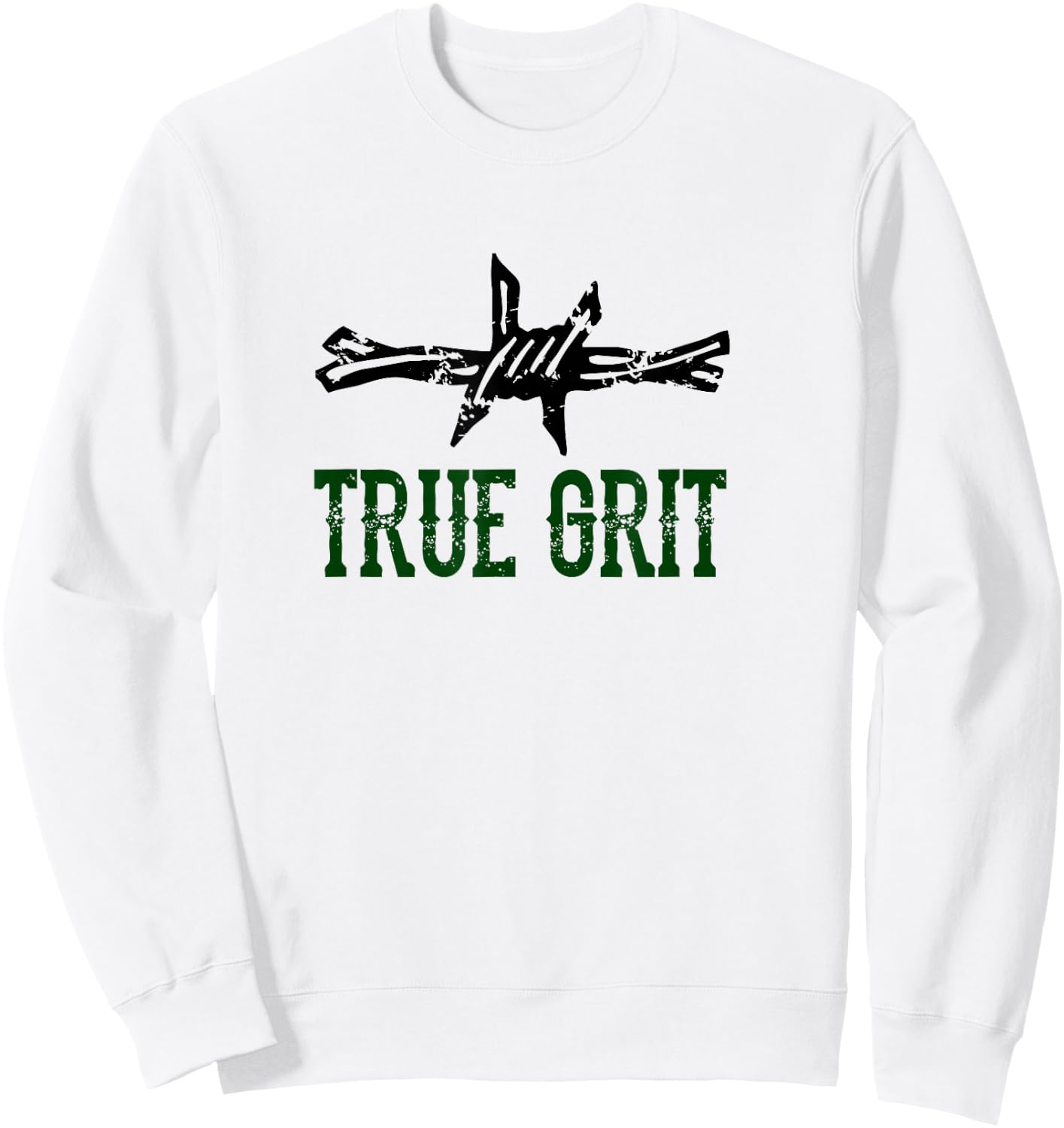 True Grit Sweatshirt - Sweatshirt | White