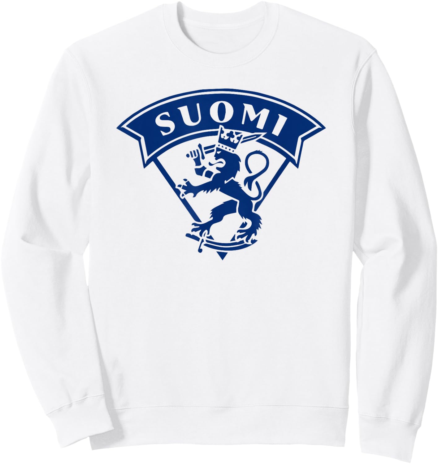 SUOMI FINLAND Finnish Travel Gift Souvenir Sweatshirt - Sweatshirt | White