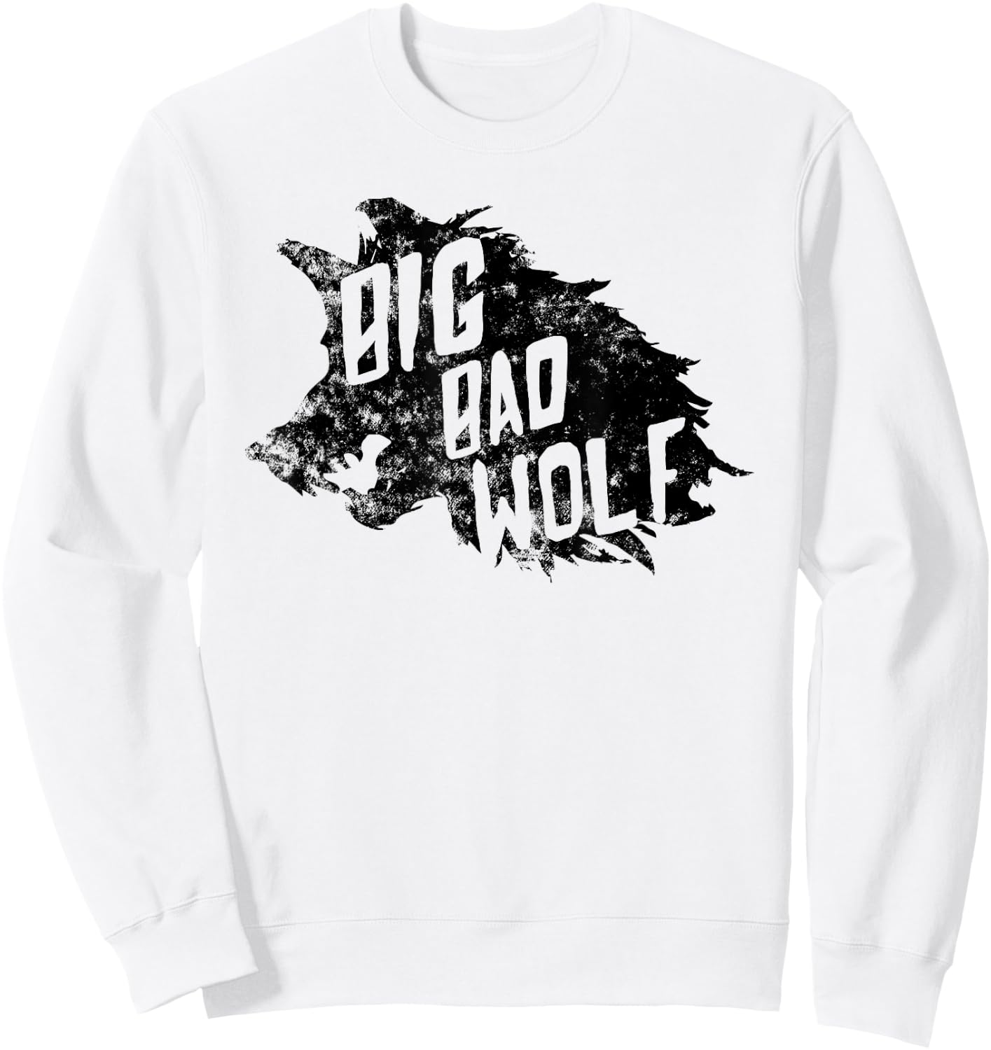 Big Bad Wolf Halloween Costume Sweatshirt - Sweatshirt | White