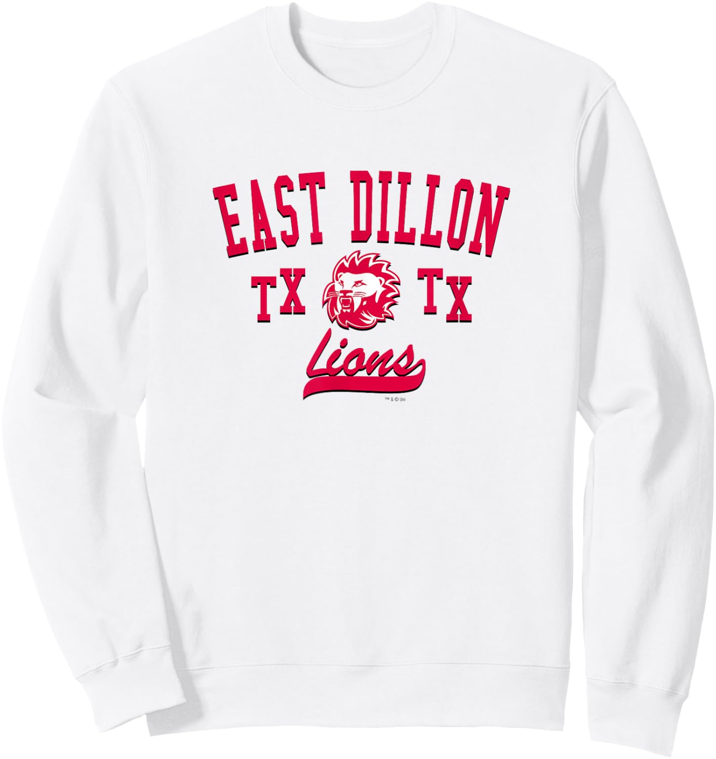 Friday Night Lights East Dillon TX Sweatshirt - Sweatshirt | White