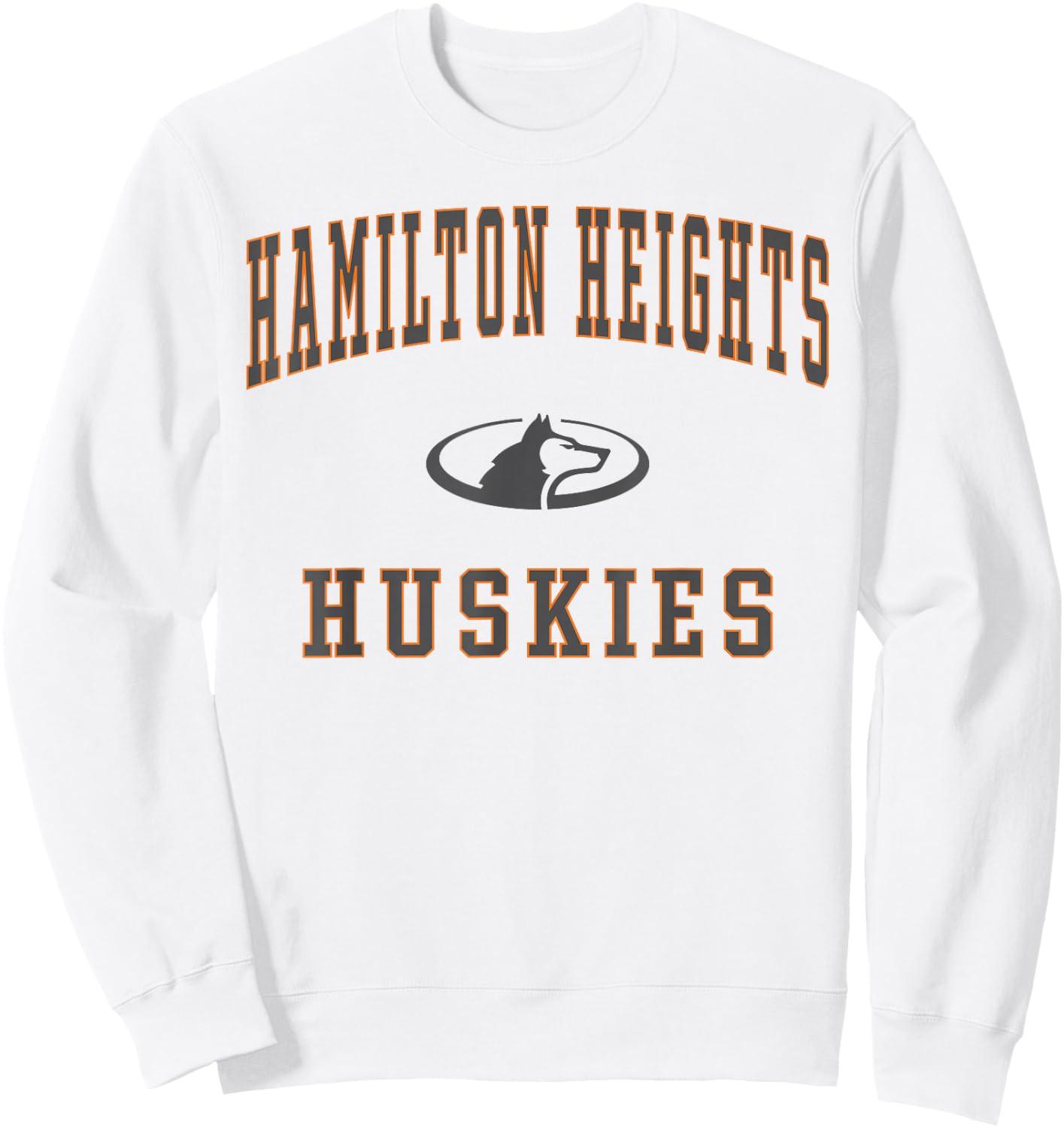 Hamilton Heights High School Huskies Sweatshirt - Sweatshirt | White