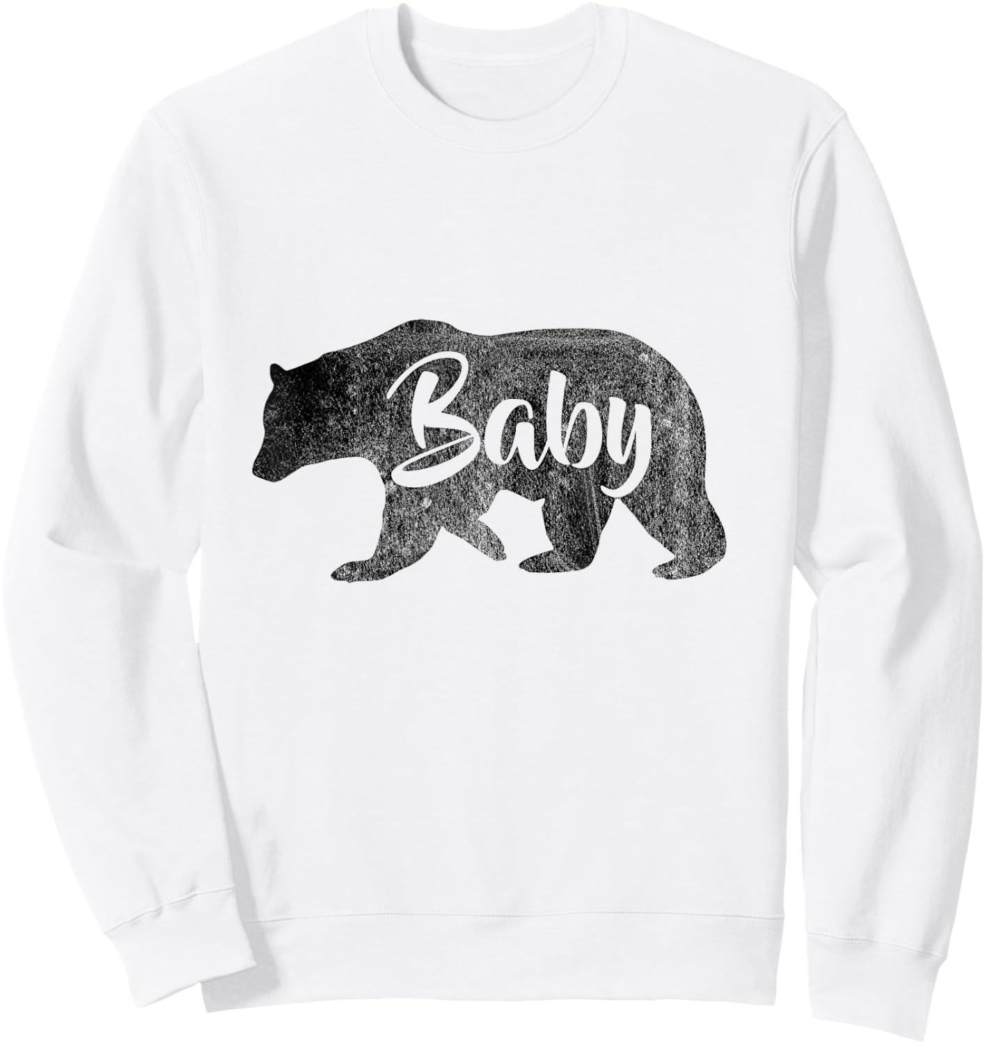 Baby Bear Cute Toddler Camping Sweatshirt - Sweatshirt | White
