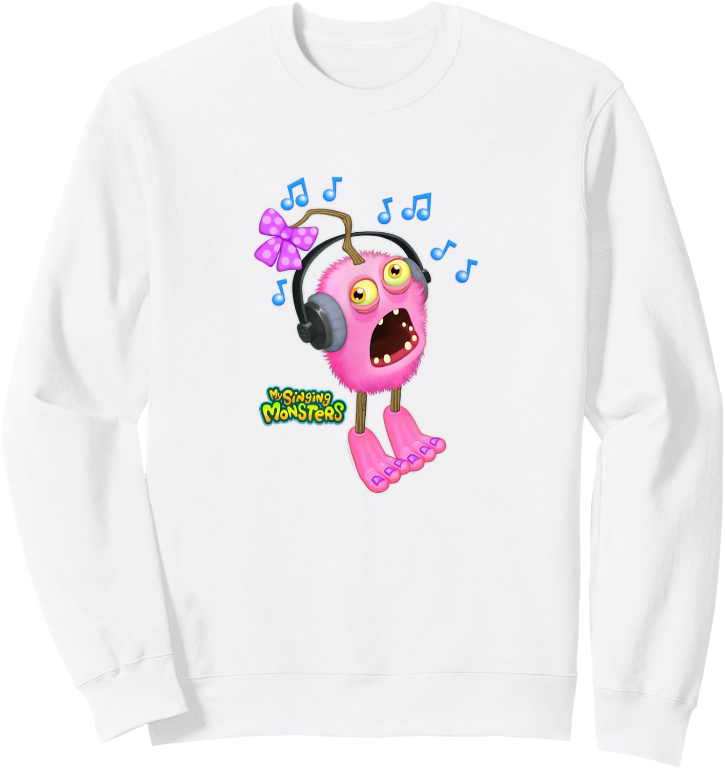 My Singing Monsters: Rare Furcorn Sweatshirt - Sweatshirt | White