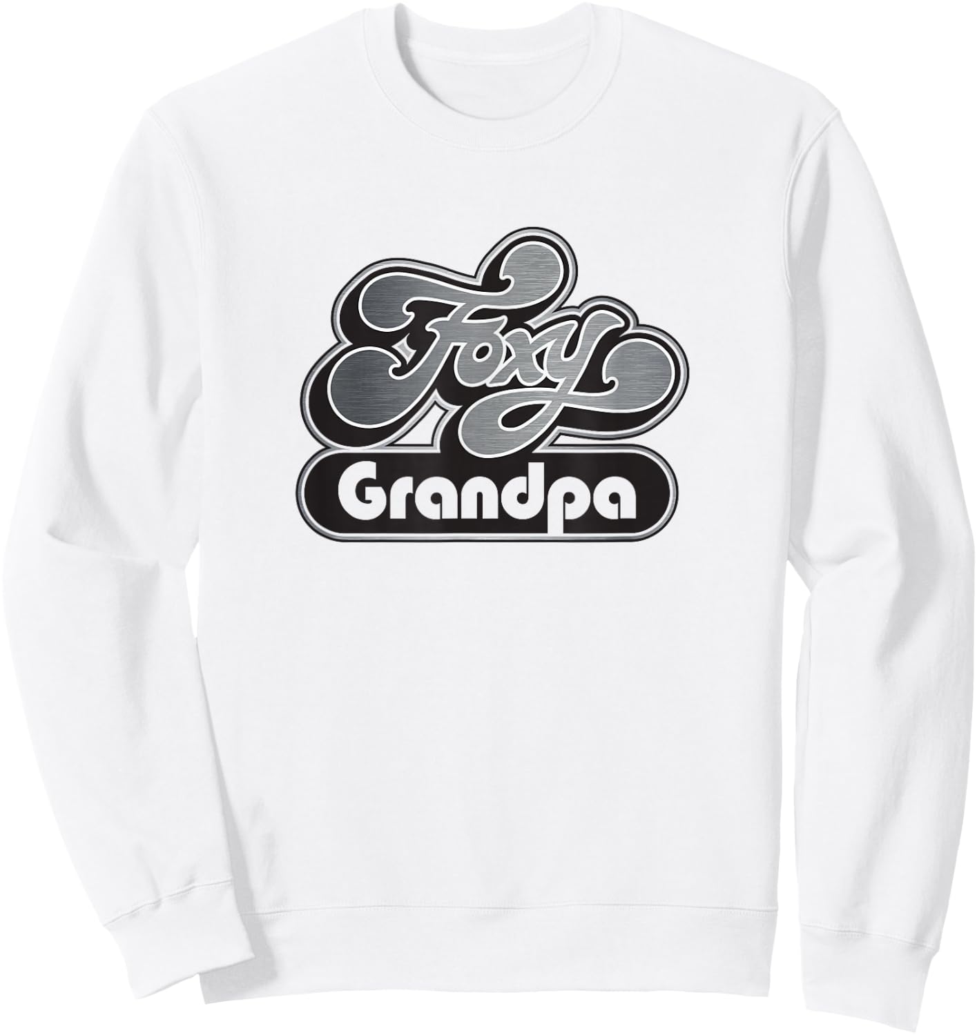 Foxy Grandpa Sweatshirt - Sweatshirt | White
