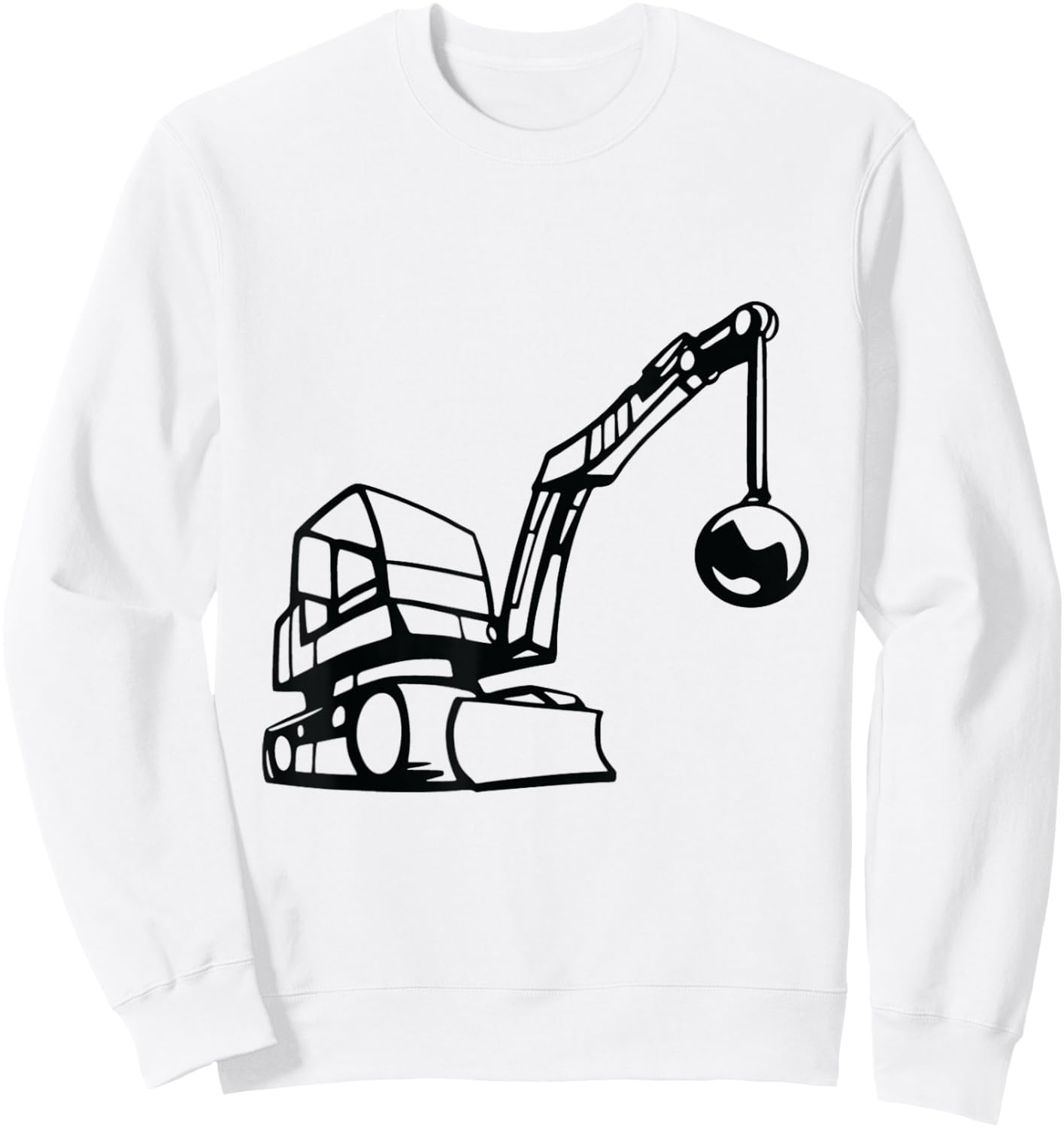 Wrecking Ball Sweatshirt - Sweatshirt | White