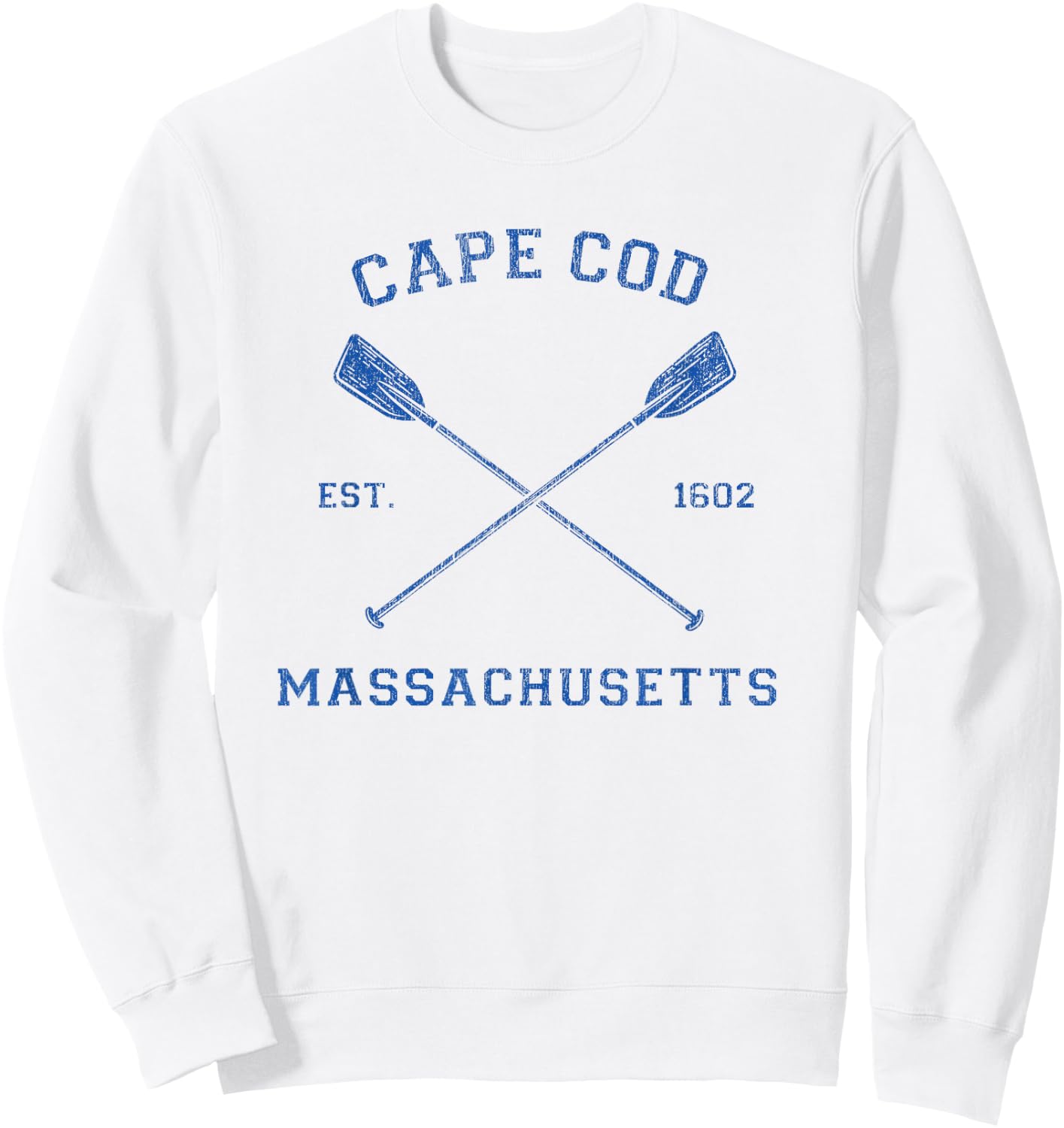 Vintage Cape Cod Vacation Sweatshirt - Sweatshirt | White