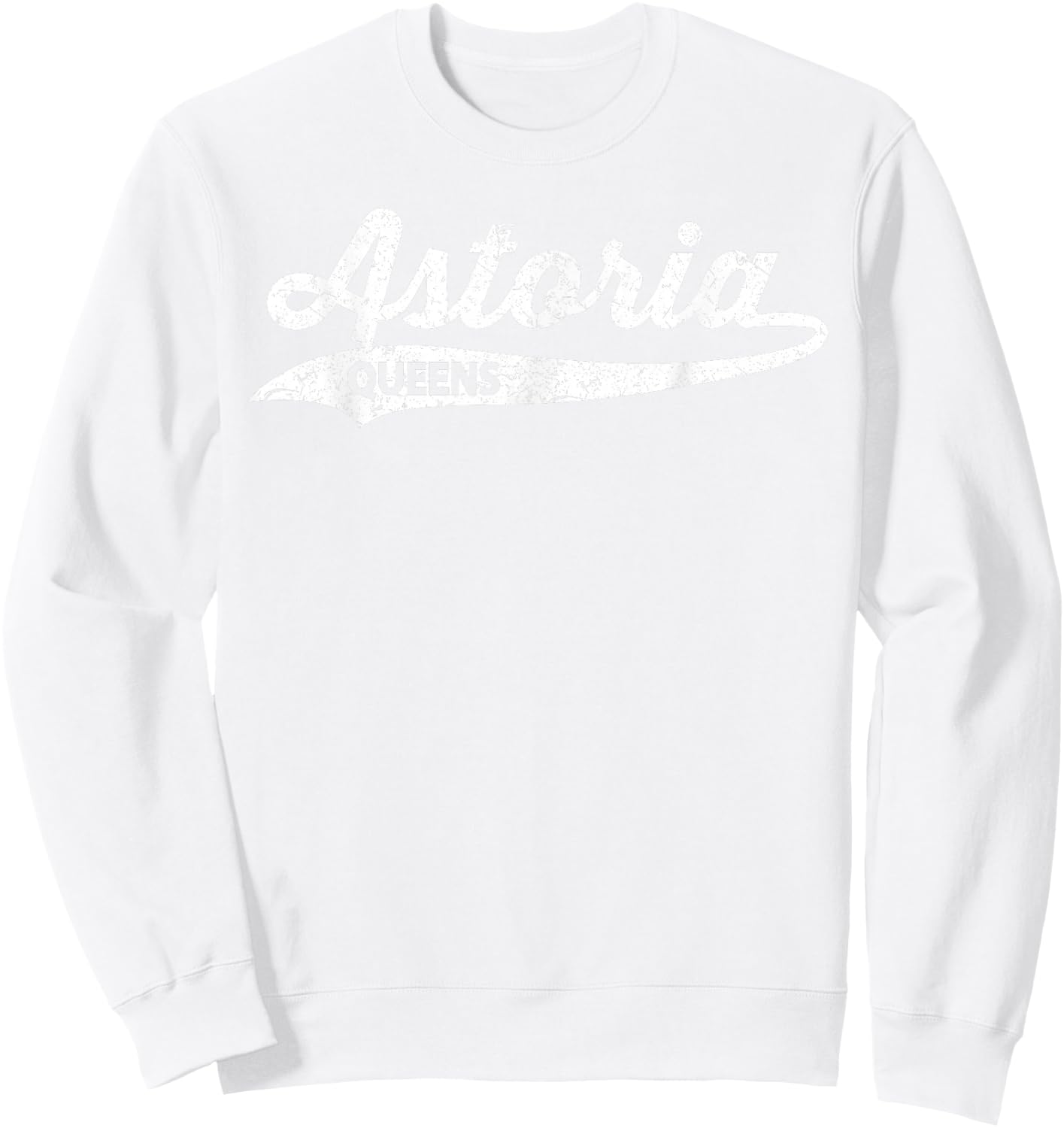 Astoria Queens New York City Sweatshirt - Sweatshirt | White