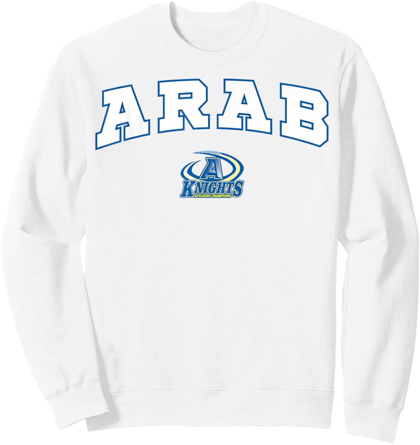 Arab High School Knights C2 Sweatshirt - Sweatshirt | White