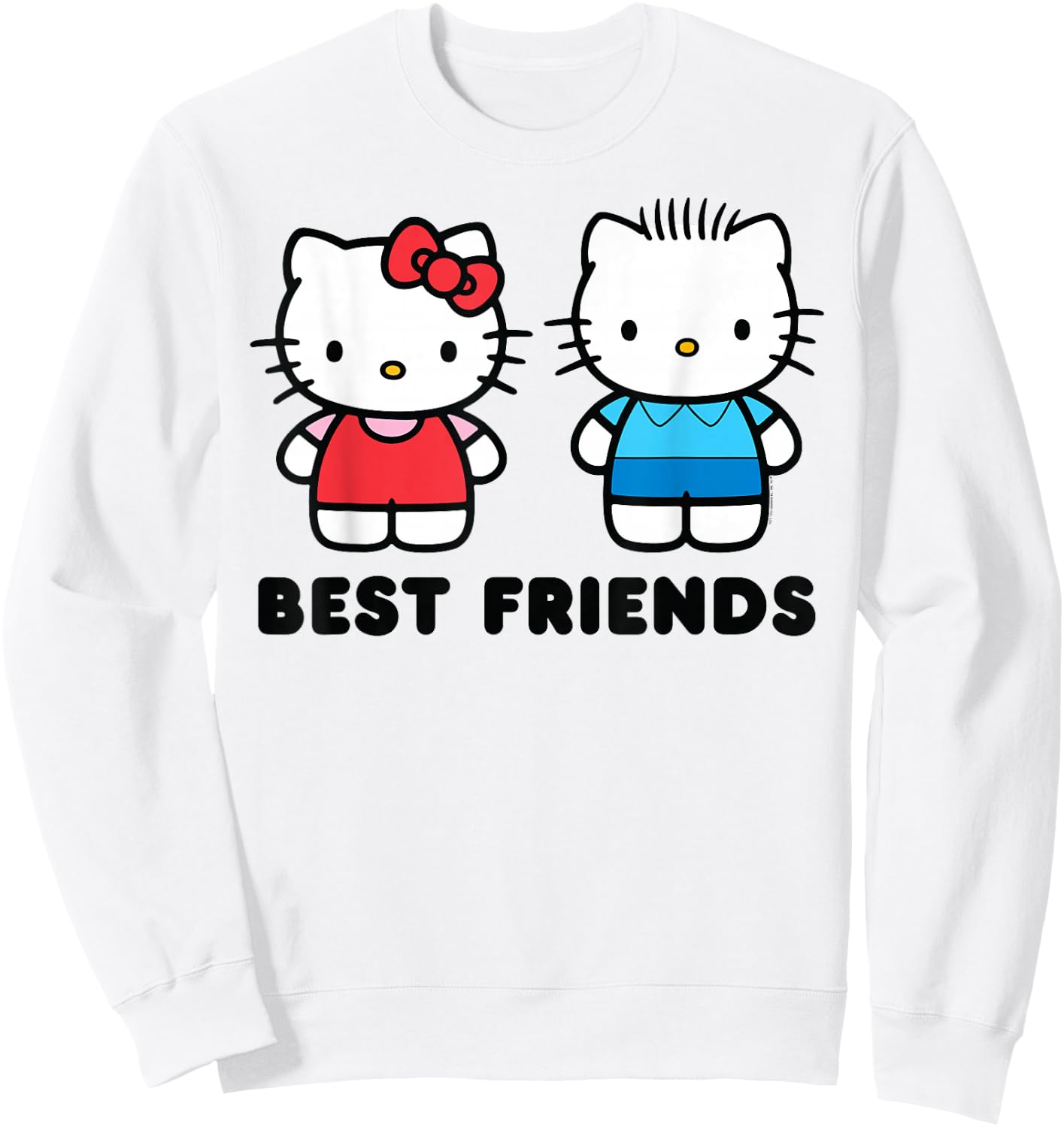 Hello Kitty and Dear Daniel Best Friends Sweatshirt - Sweatshirt | White