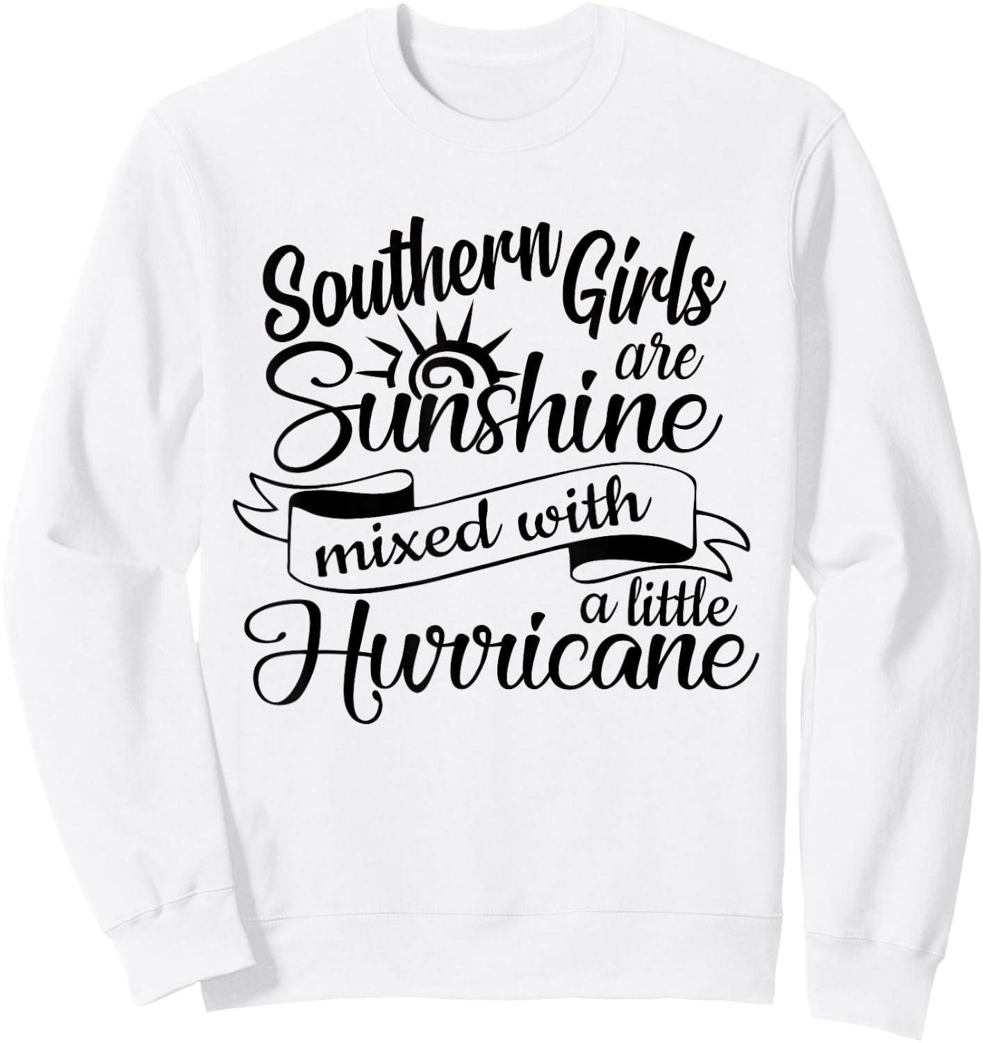 Sassy Southern Girl Texas Pride Cowboy Boots Rodeo Ladies Sweatshirt - Sweatshirt | White