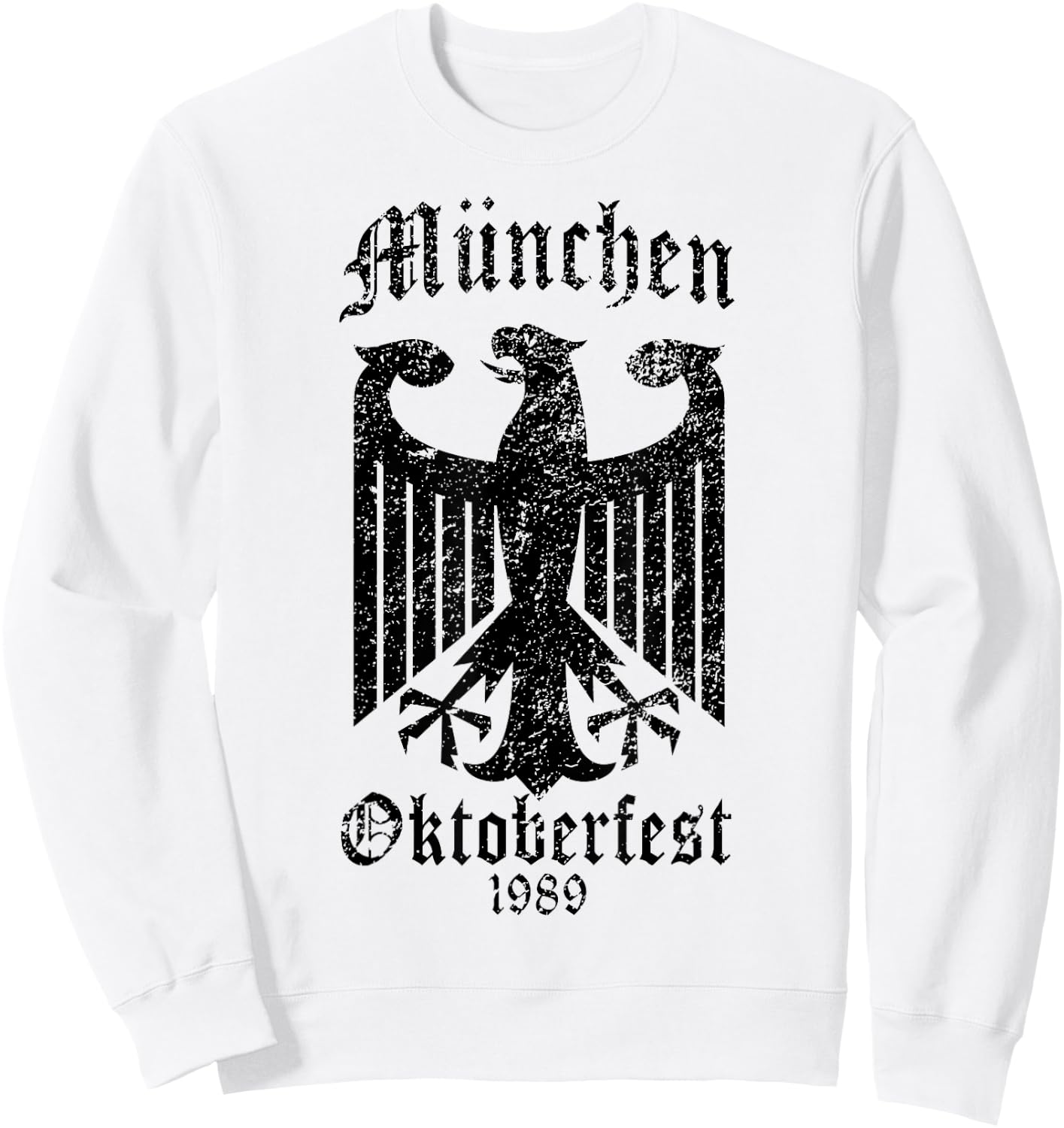 Munich Oktoberfest 1989 Commemorative Sweatshirt - Sweatshirt | White