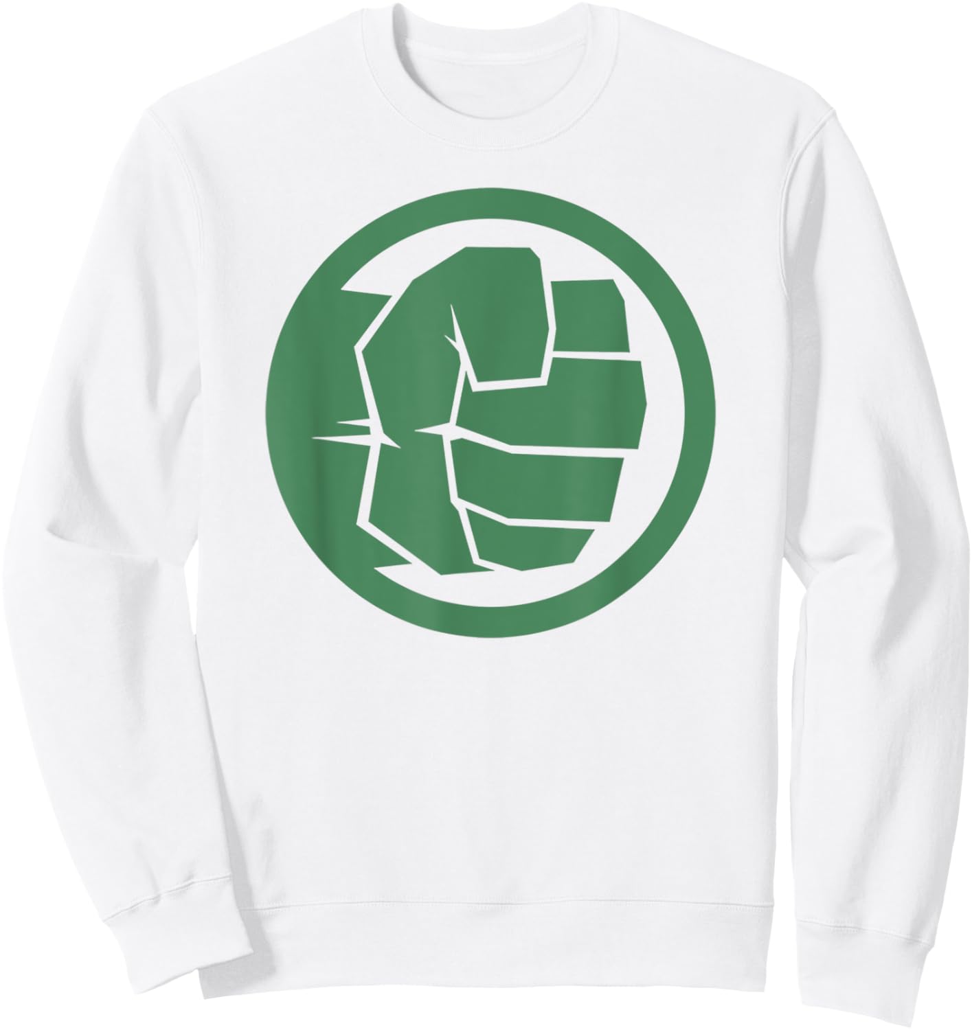 Marvel Hulk Fist Tonal Icon Graphic C2 Sweatshirt - Sweatshirt | White