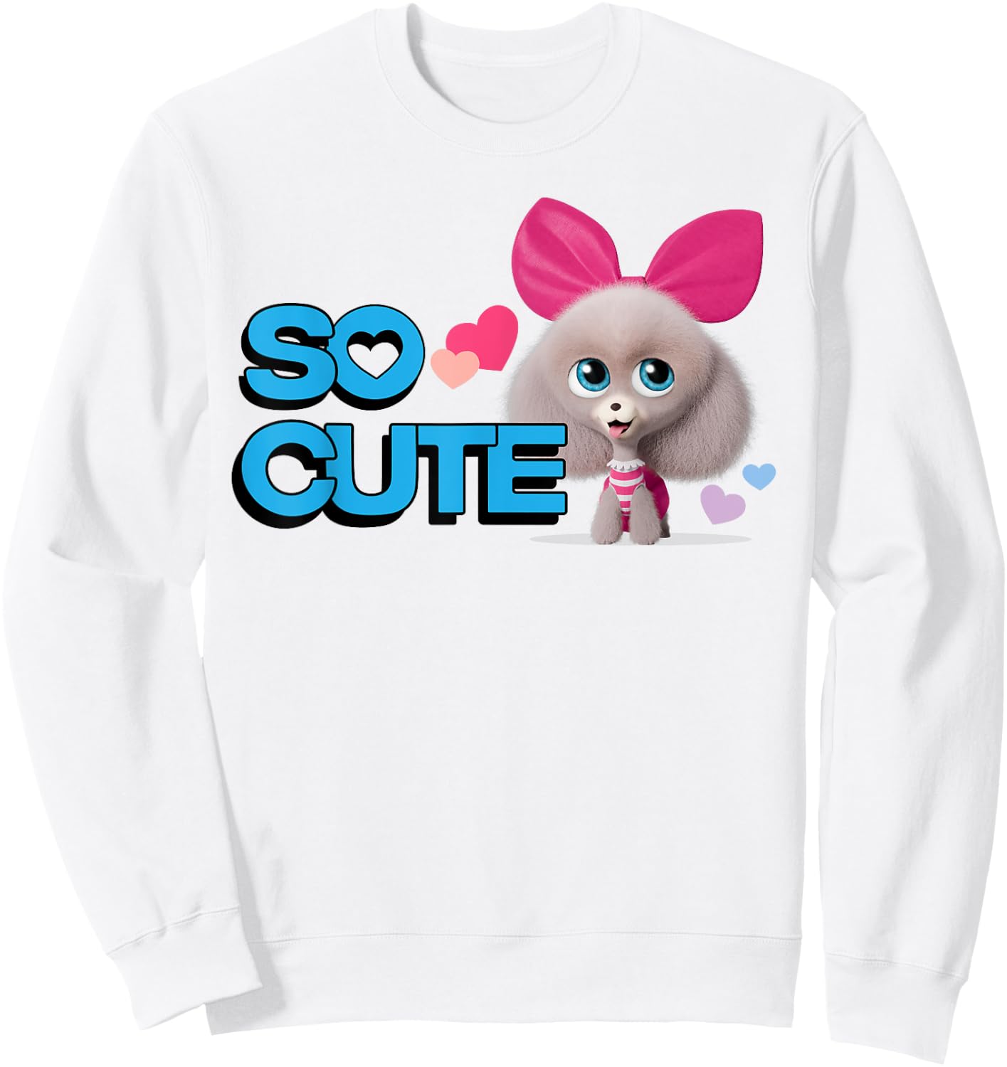 The Secret Life of Pets 2 So Cute Princess Sweatshirt - Sweatshirt | White