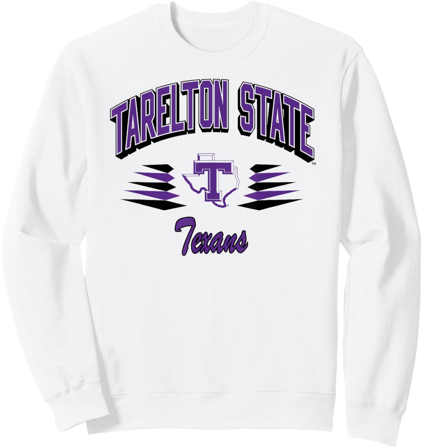 Tarleton State Texans Retro Diamond White Sweatshirt - Sweatshirt | White