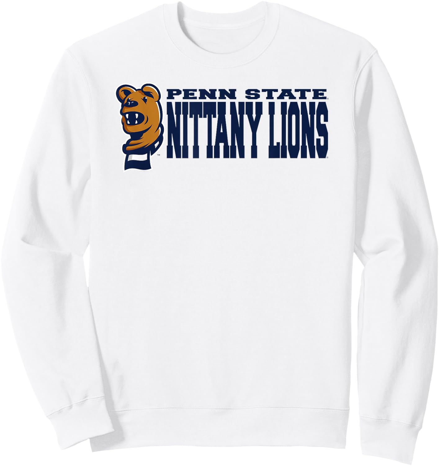 Penn State Nittany Lions Mascot Gray Officially Licensed Sweatshirt - Sweatshirt | White
