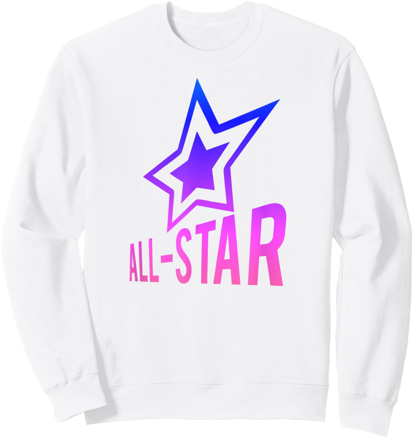 All-Star Shirt Girls Sports Player Athlete Gift Kids Sweatshirt - Sweatshirt | White