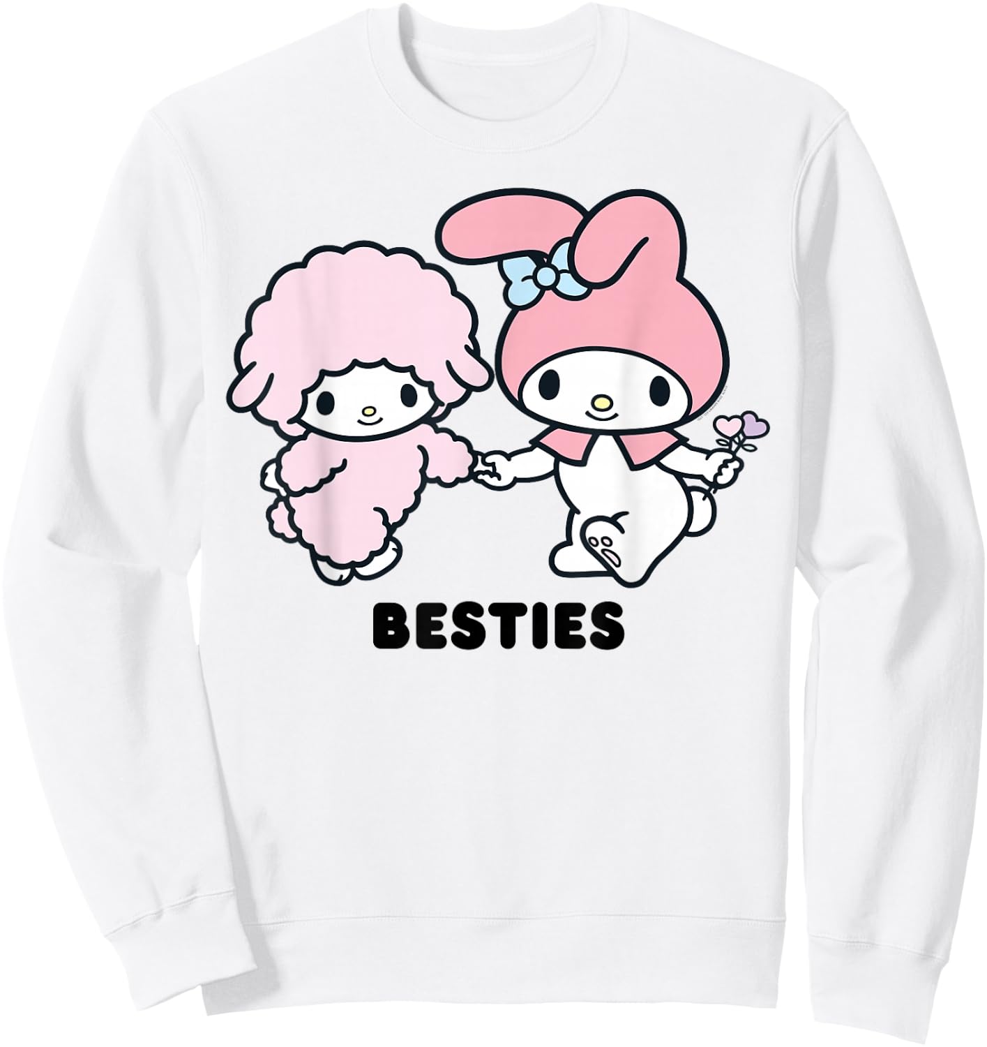 My Melody Besties Sweatshirt - Sweatshirt | White