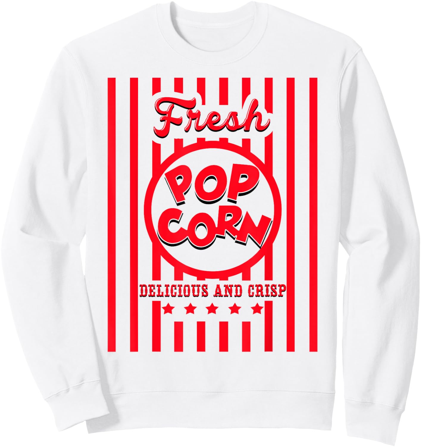 Fresh Popcorn Costume for Halloween Sweatshirt - Sweatshirt | White