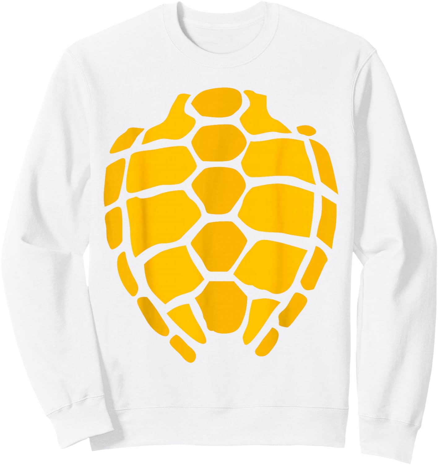 Turtle Front Shell T Shirt Halloween Costume Inspired Sweatshirt - Sweatshirt | White