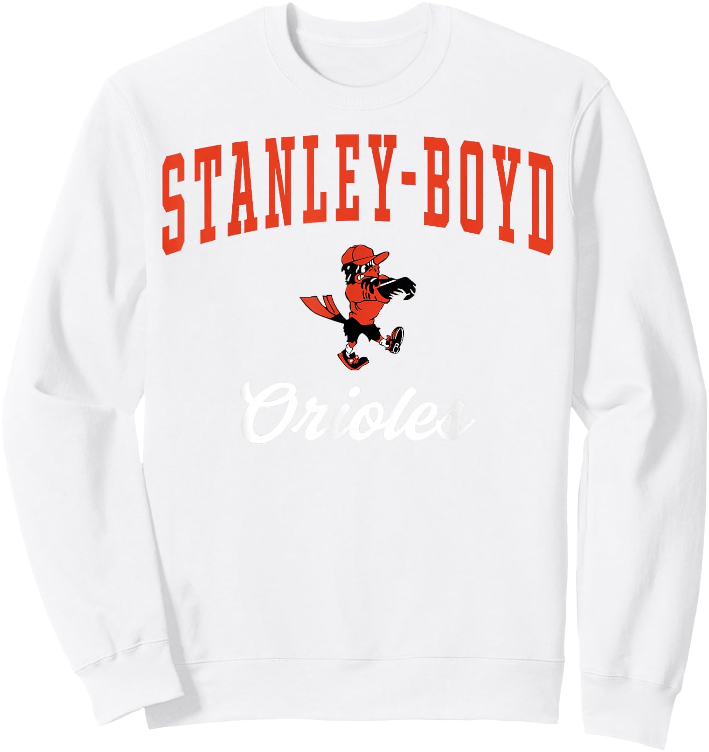 Stanley-Boyd High School Orioles C3 Sweatshirt - Sweatshirt | White