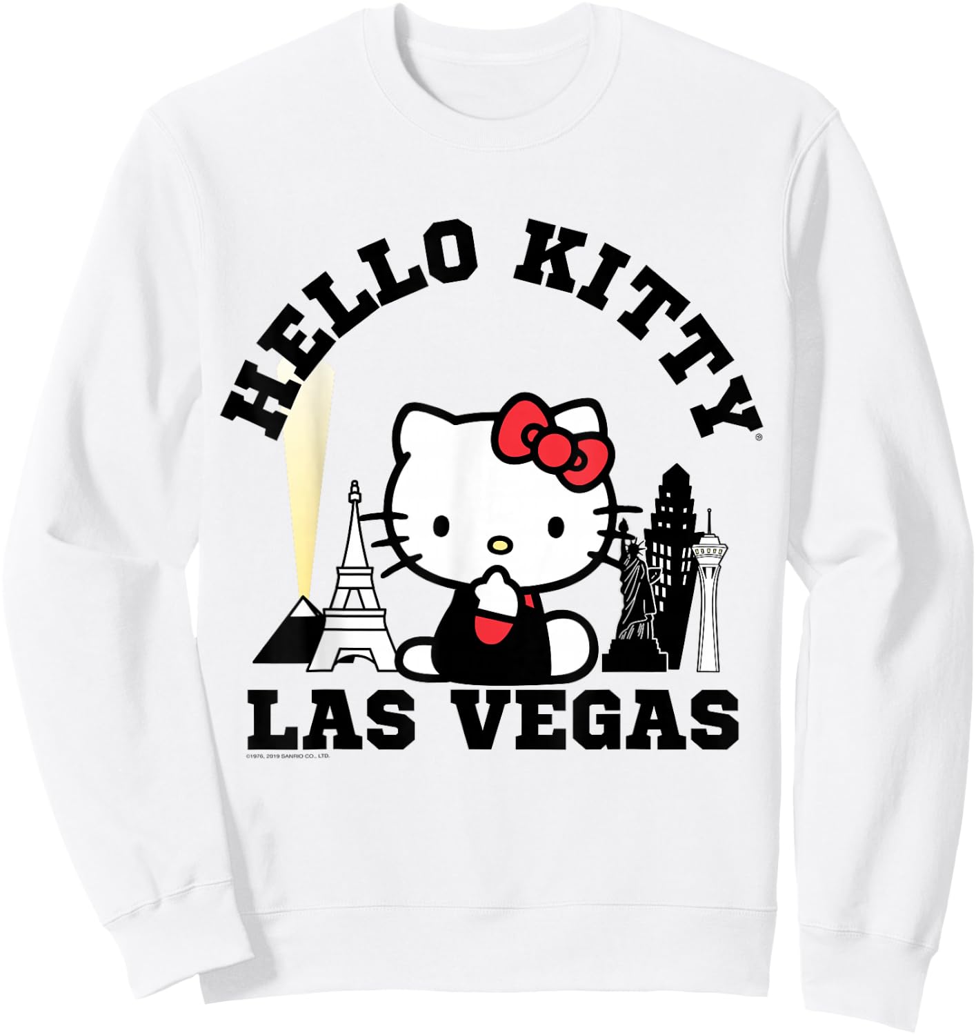Hello Kitty Viva Las Vegas Shirt Sweatshirt - Sweatshirt | White