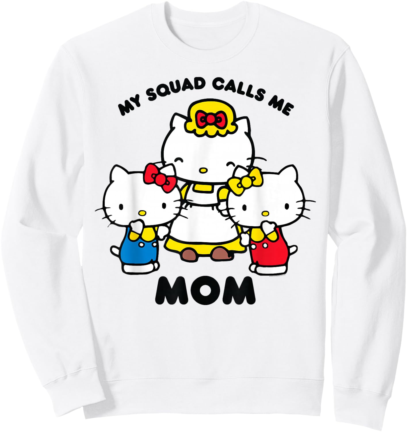 Hello Kitty Mom Squad Sweatshirt - Sweatshirt | White