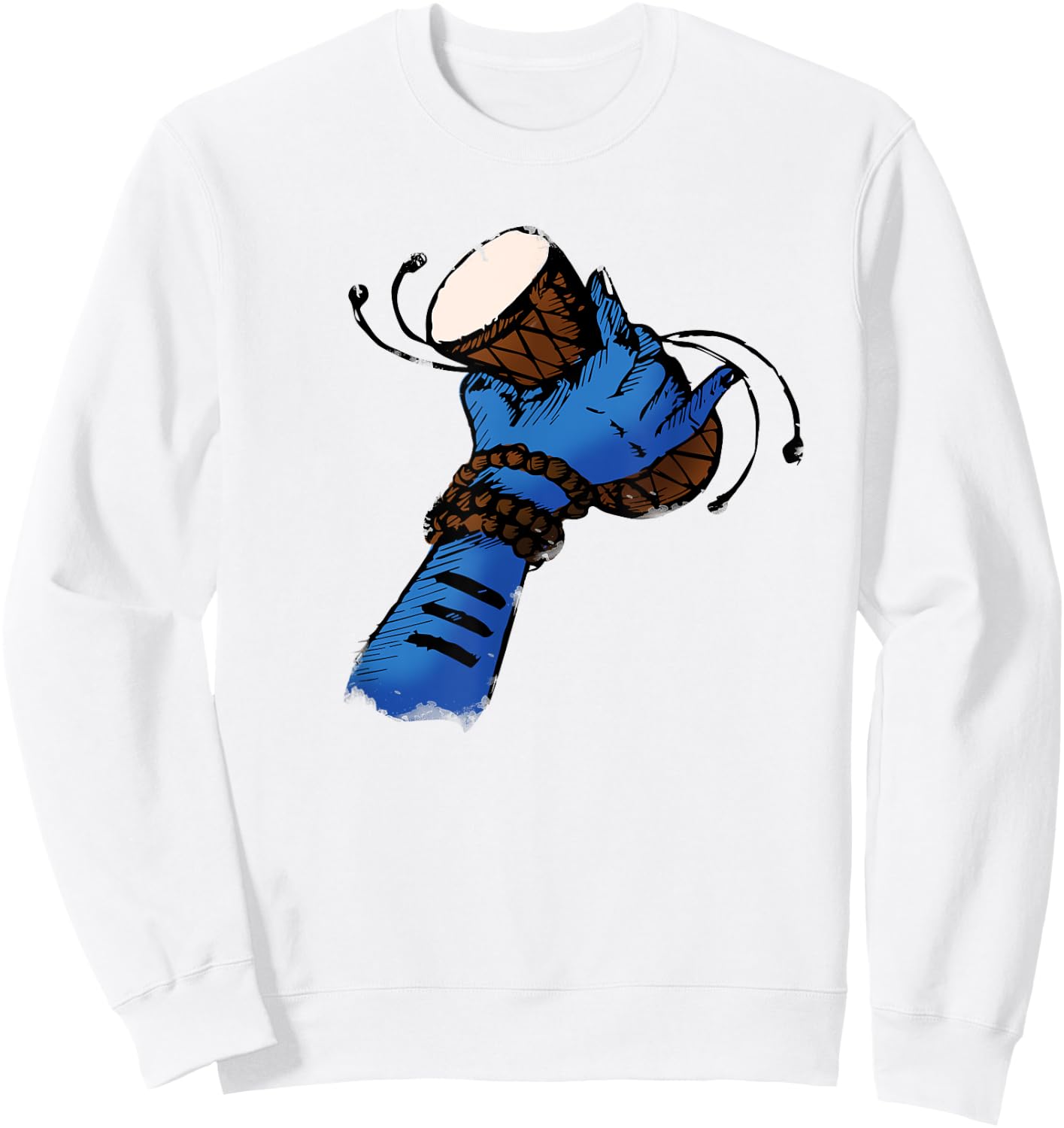 The DAMRU WALA Lord Shiva For Kids Women And Men Sweatshirt - Sweatshirt | White