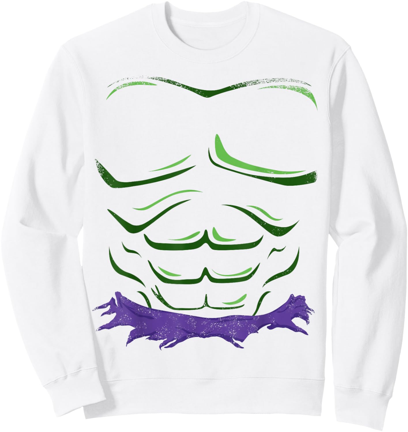 Marvel Hulk Bruce Banner Costume Small Sweatshirt - Sweatshirt | White