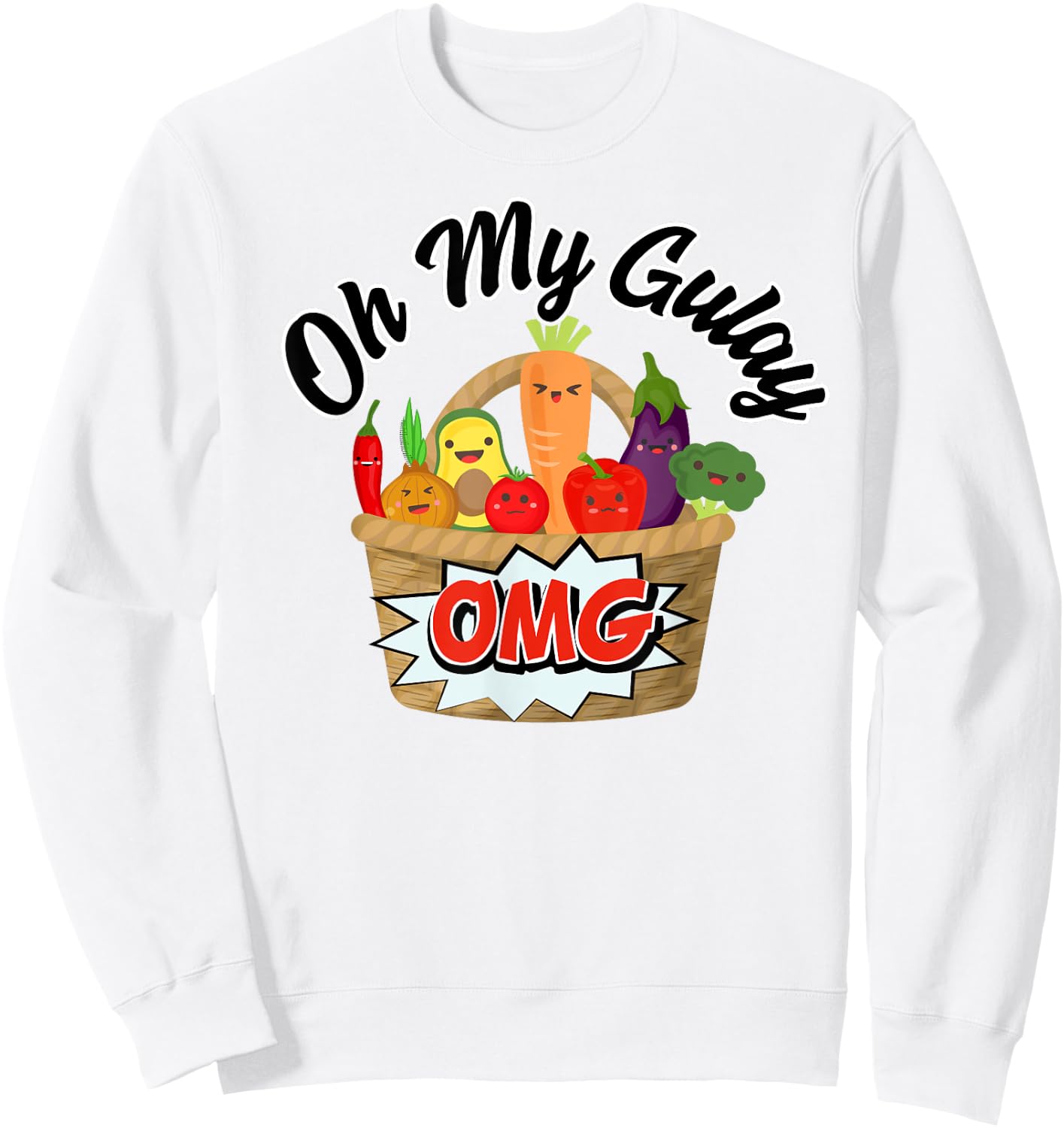 Oh My Gulay Sweatshirt - Sweatshirt | White