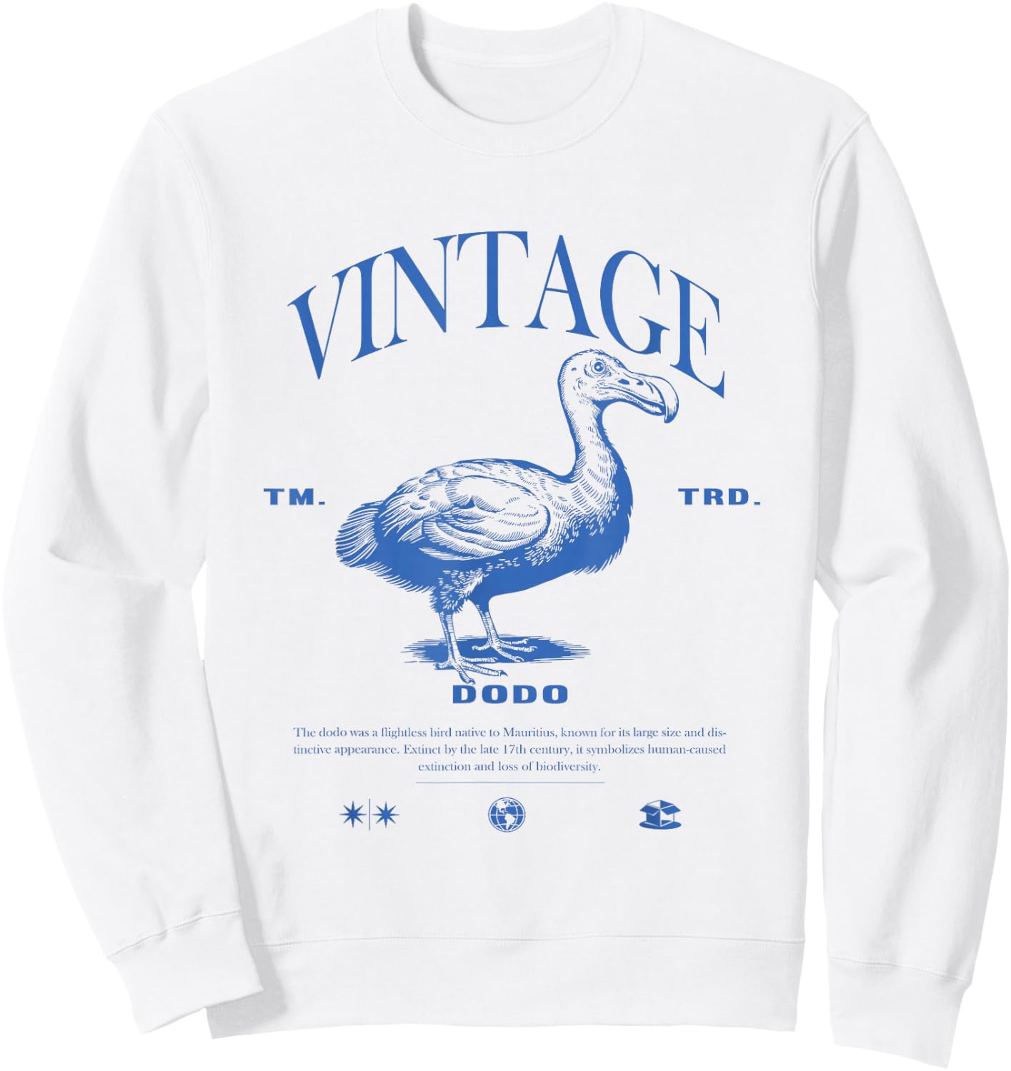 Dodo Vintage Sweatshirt - Sweatshirt | White