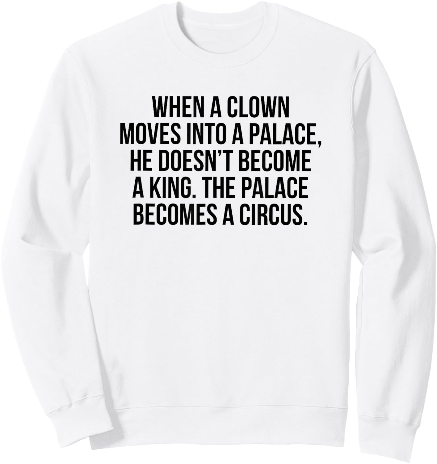 A King Sweatshirt - Sweatshirt | White