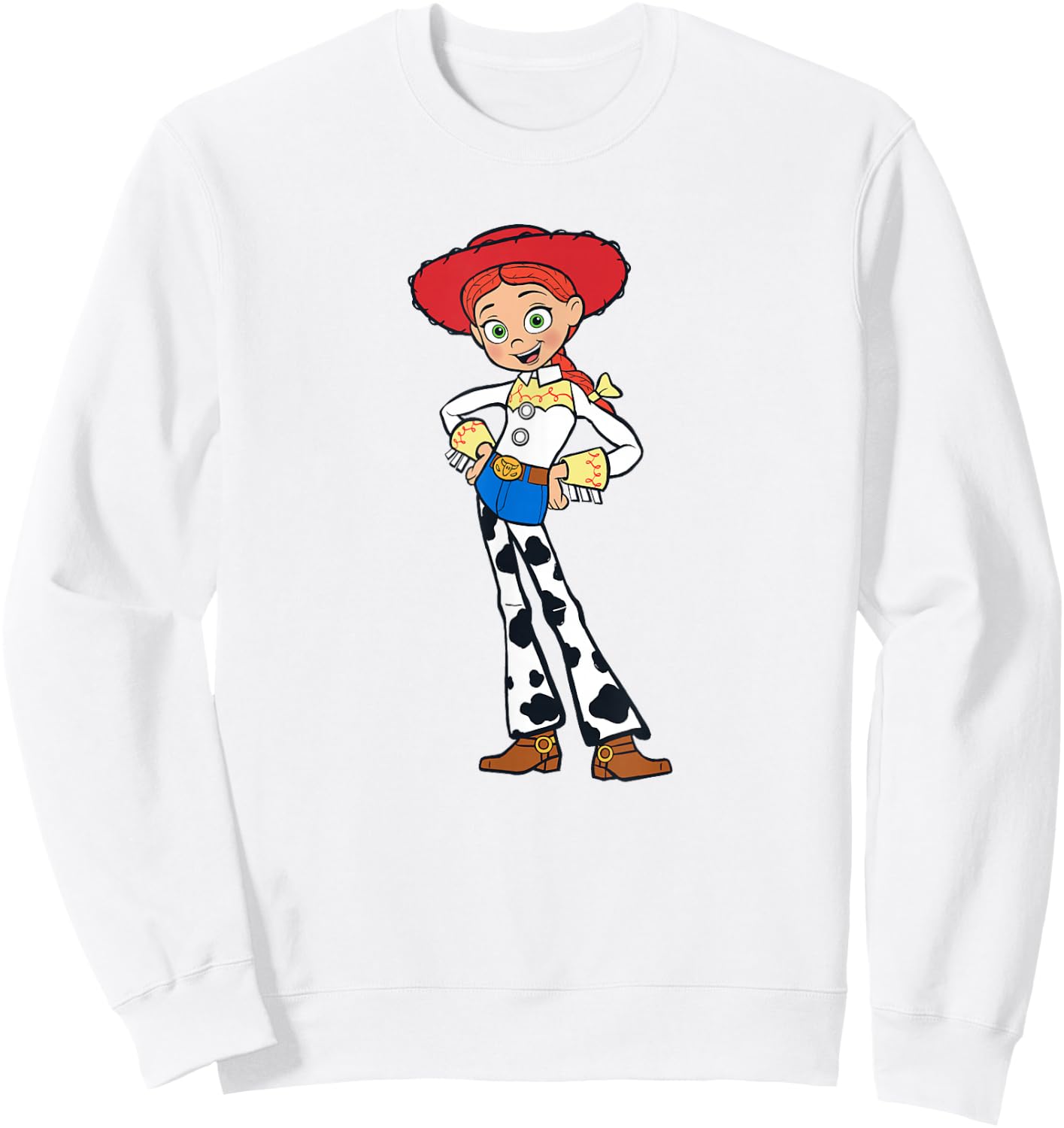 Disney Pixar Toy Story 4 Cowgirl Jessie Sweatshirt - Sweatshirt | White
