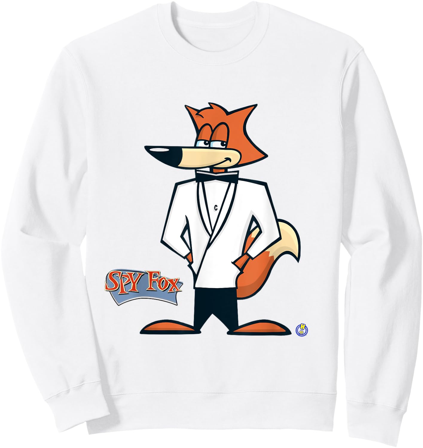 Humongous Entertainment: Spy Fox Sweatshirt - Sweatshirt | White